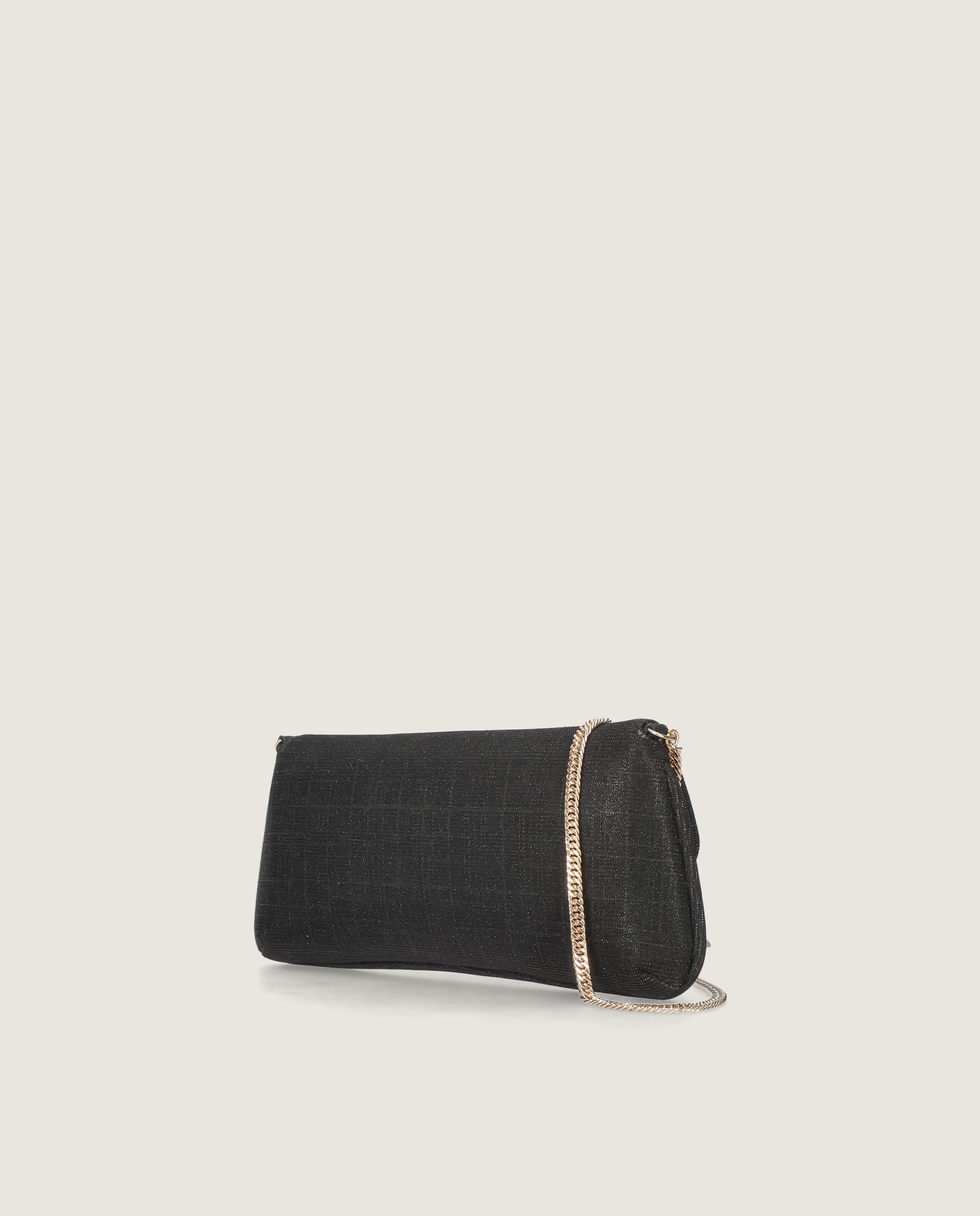 Mini Onda bag in glitzy textile