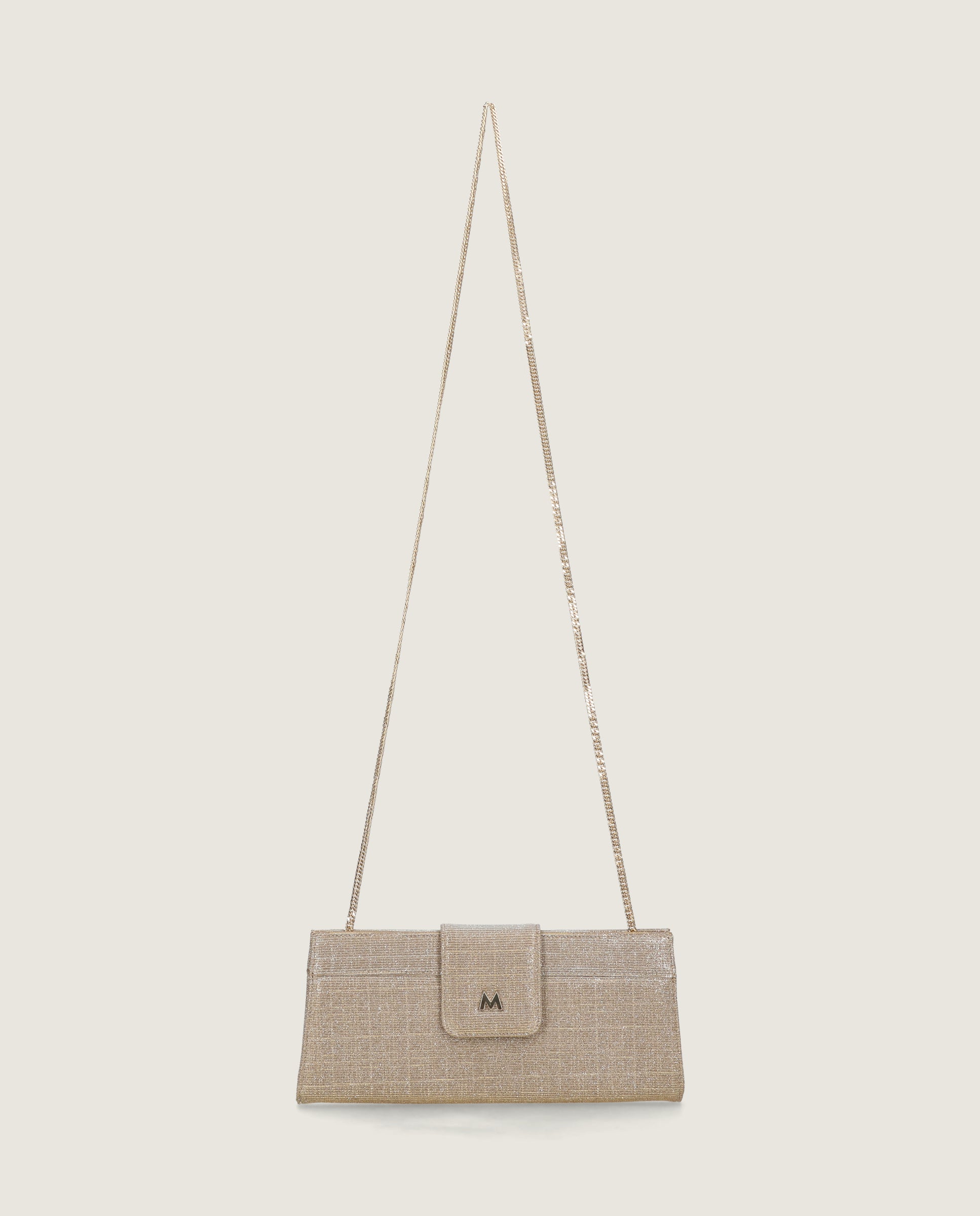 Bolsos Bags Plateados Tejidos metalizados