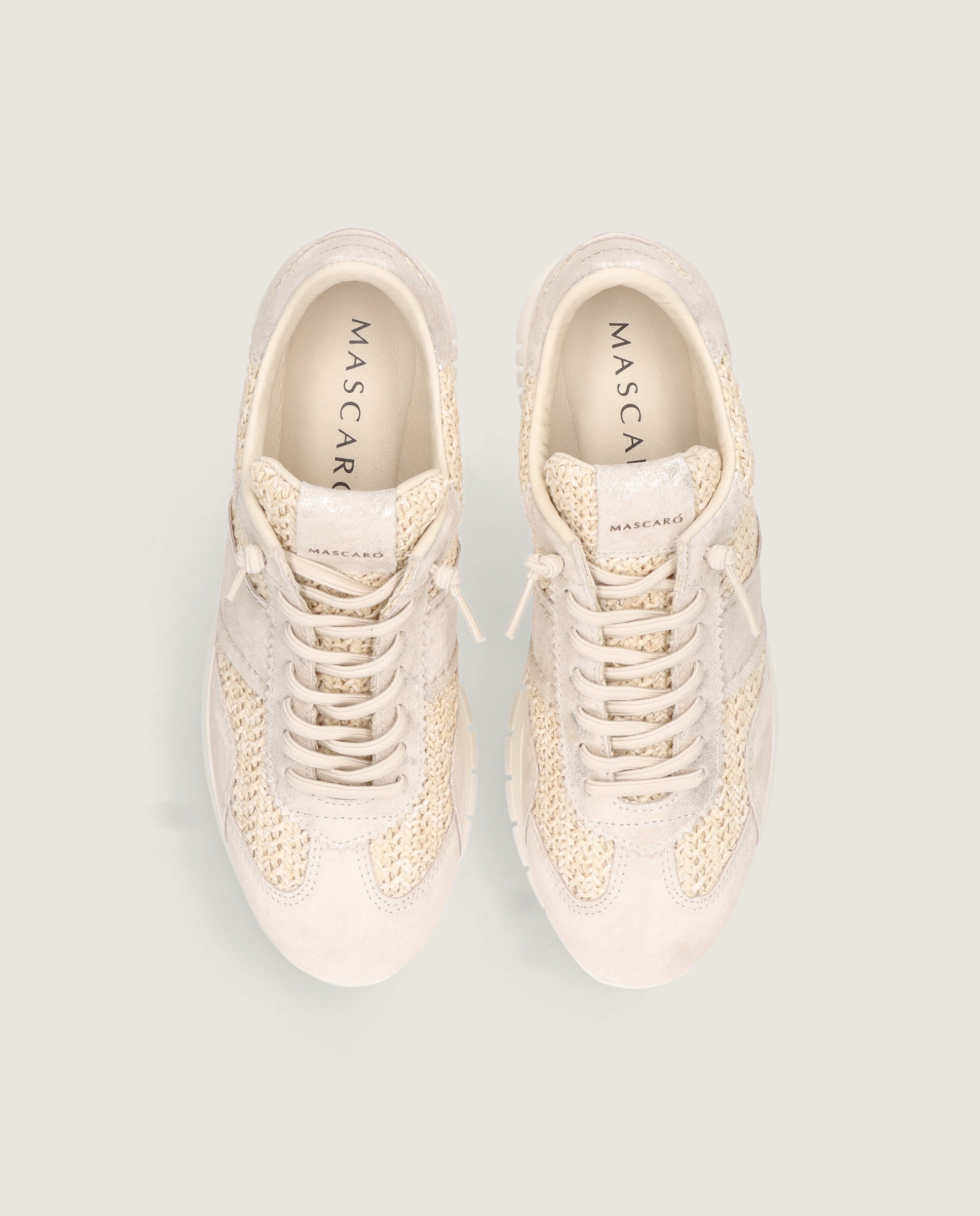 Alternative view of Steffi Beige Suede Shoes by Mascaro