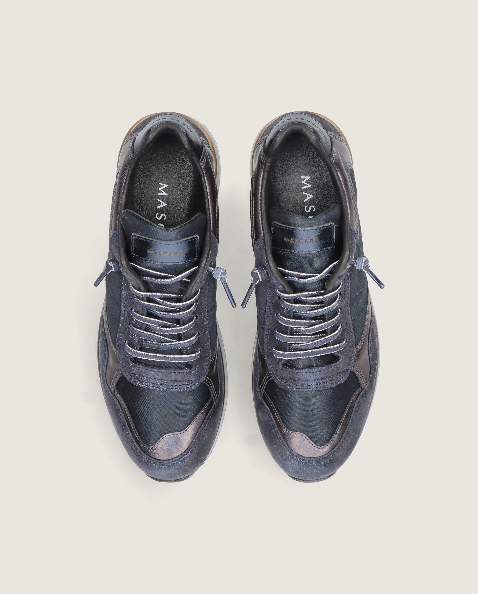 Vista alternativa de Zapatos Steffi Azules Piel por Mascaro
