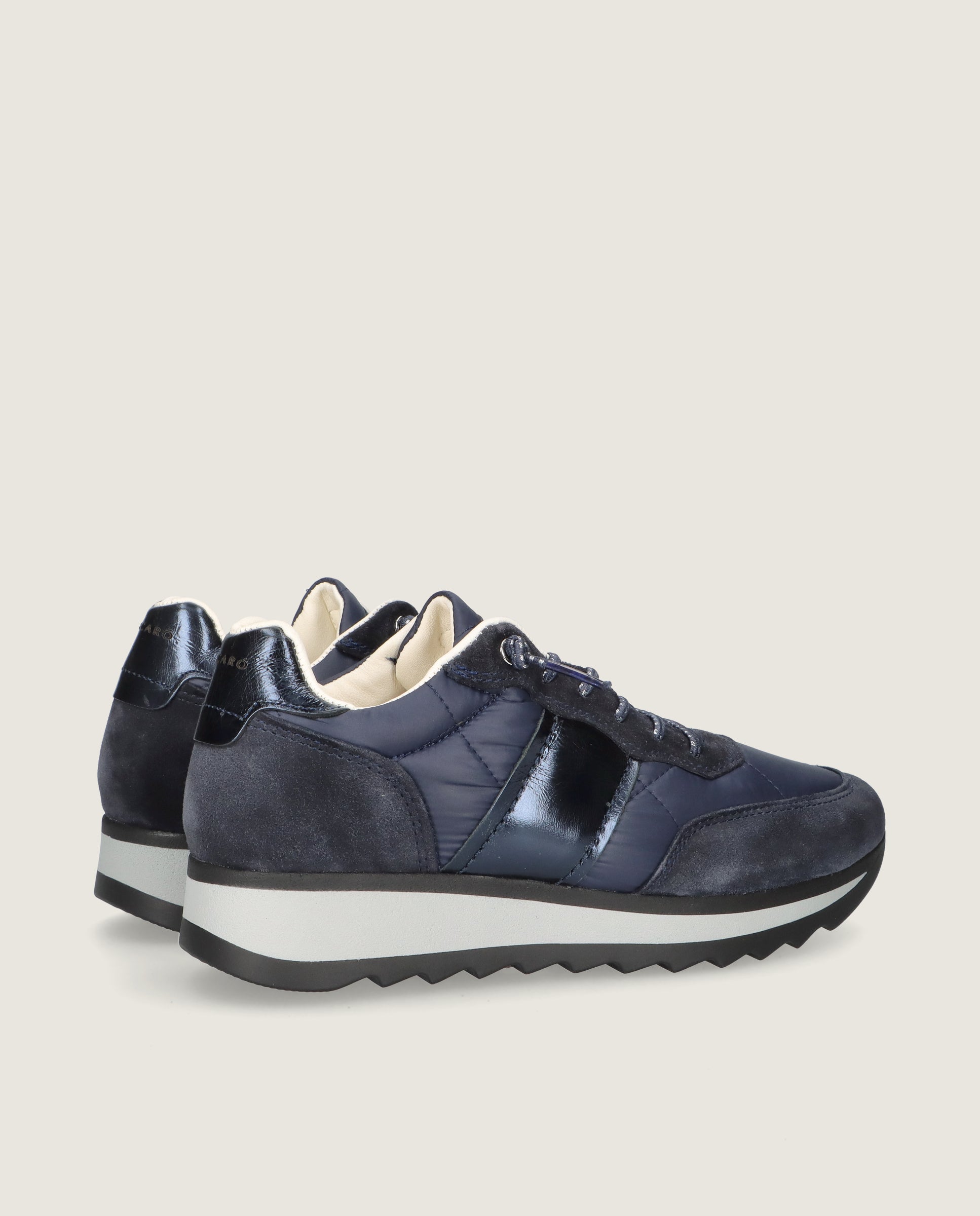 Blaue Steffi Sportschuhe aus Gewebe