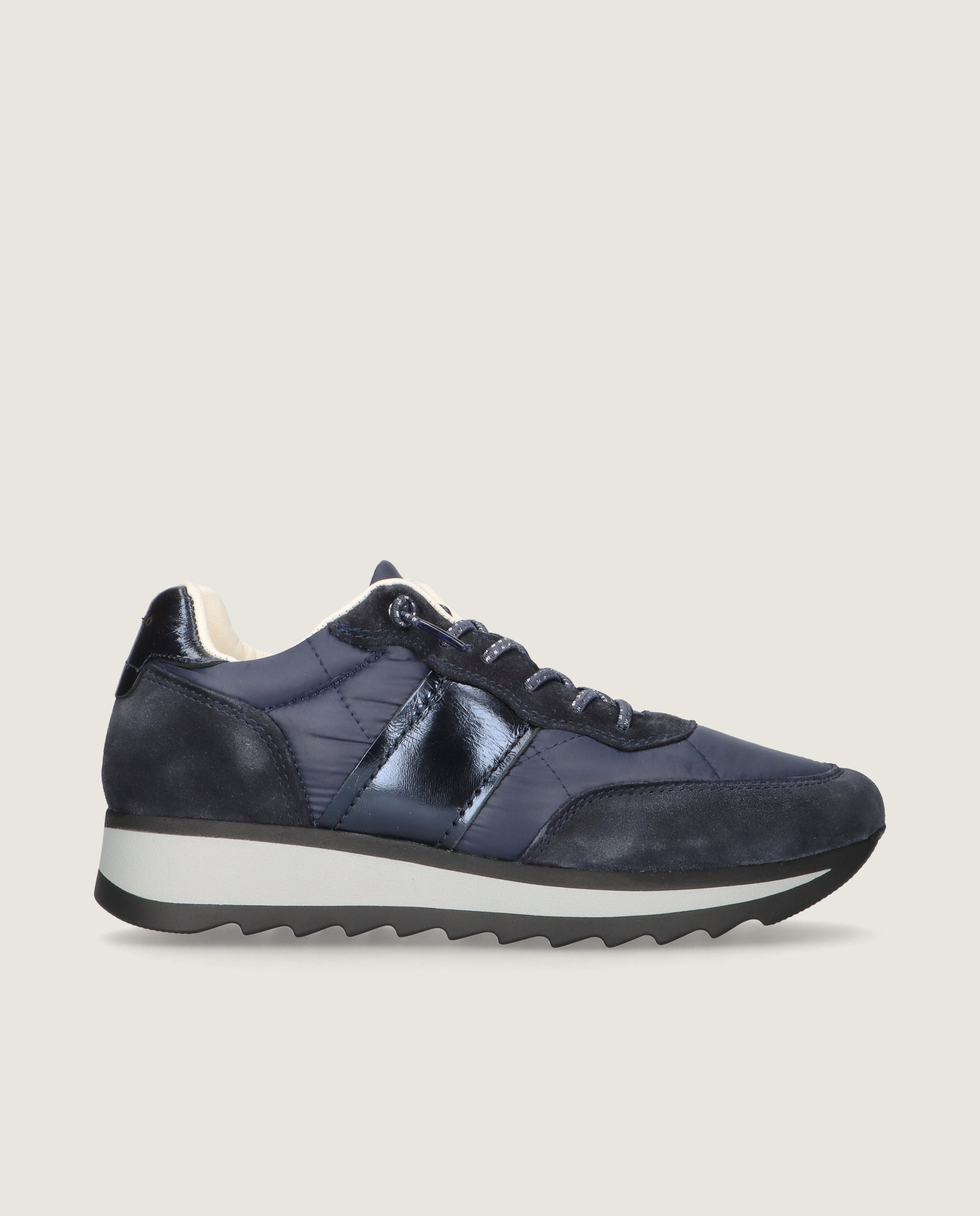 Blaue Steffi Sportschuhe aus Gewebe