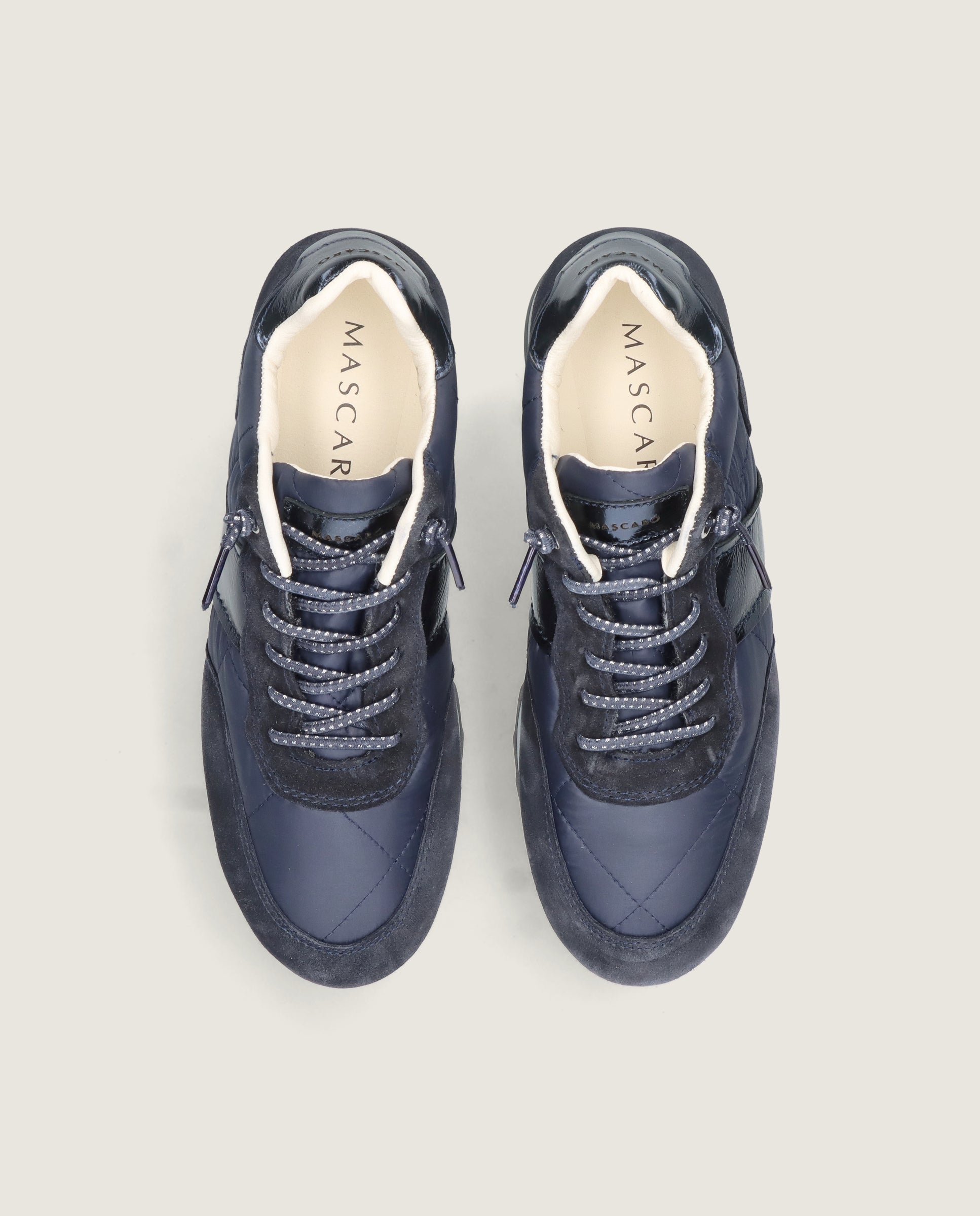 Blaue Steffi Sportschuhe aus Gewebe