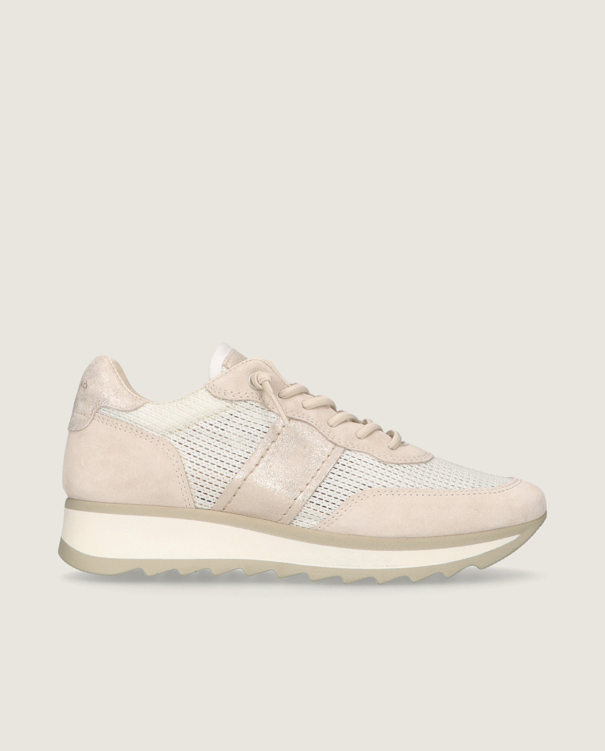 Deportivos Steffi Beiges Tejidos