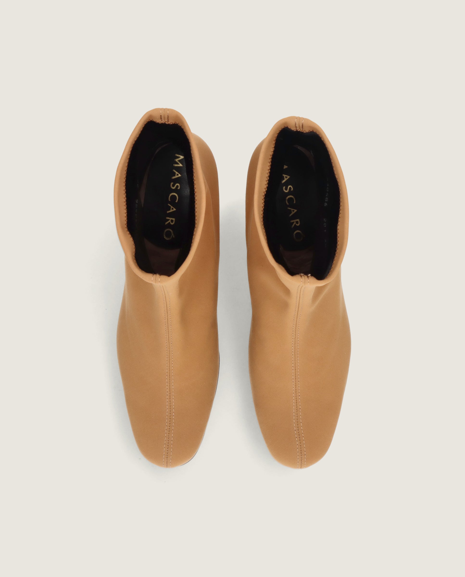 Vista alternativa de Botines Milan Marrones Tejidos por Mascaro