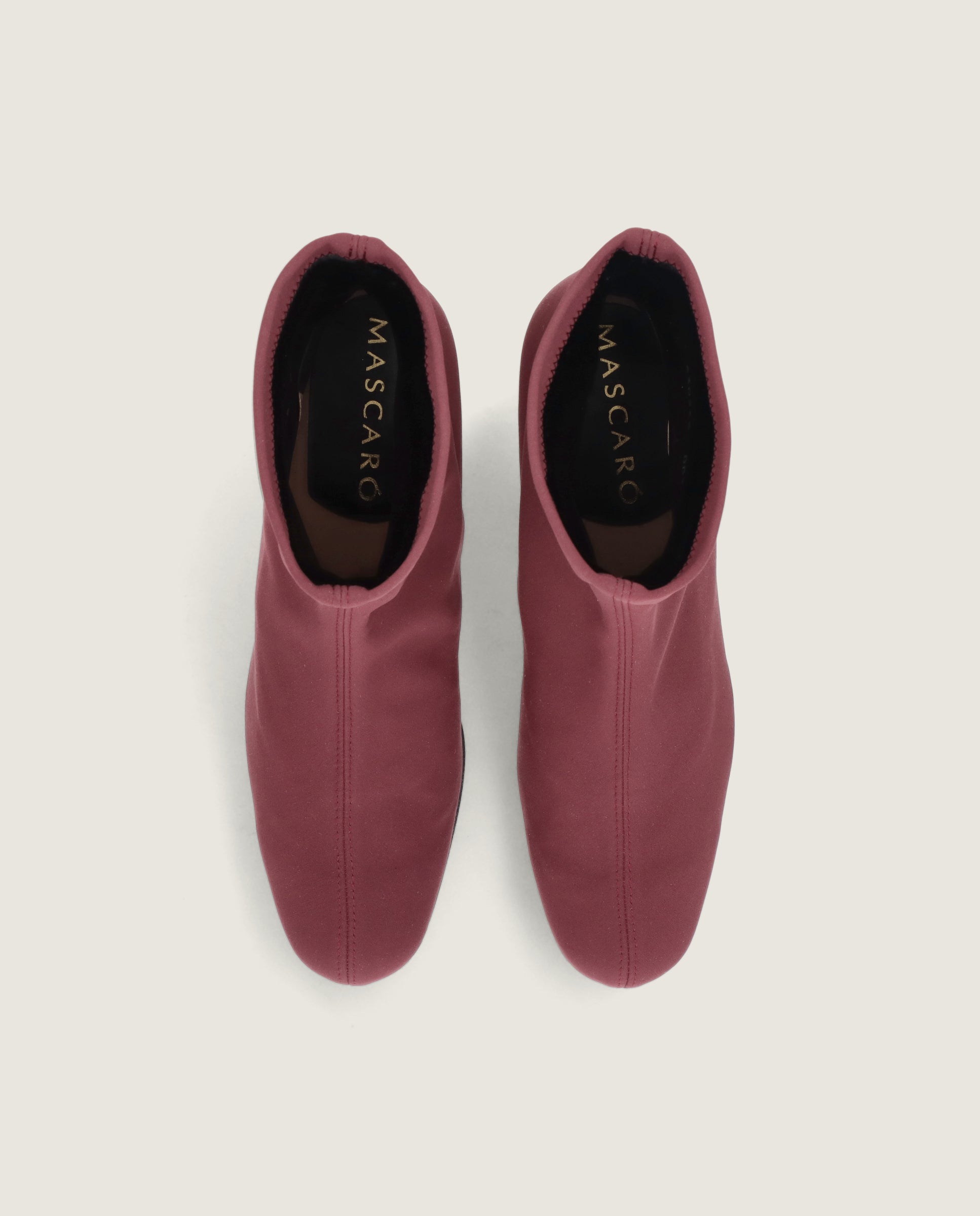 Alternative view of Milan Red Woven Ankle Boots by Mascaro