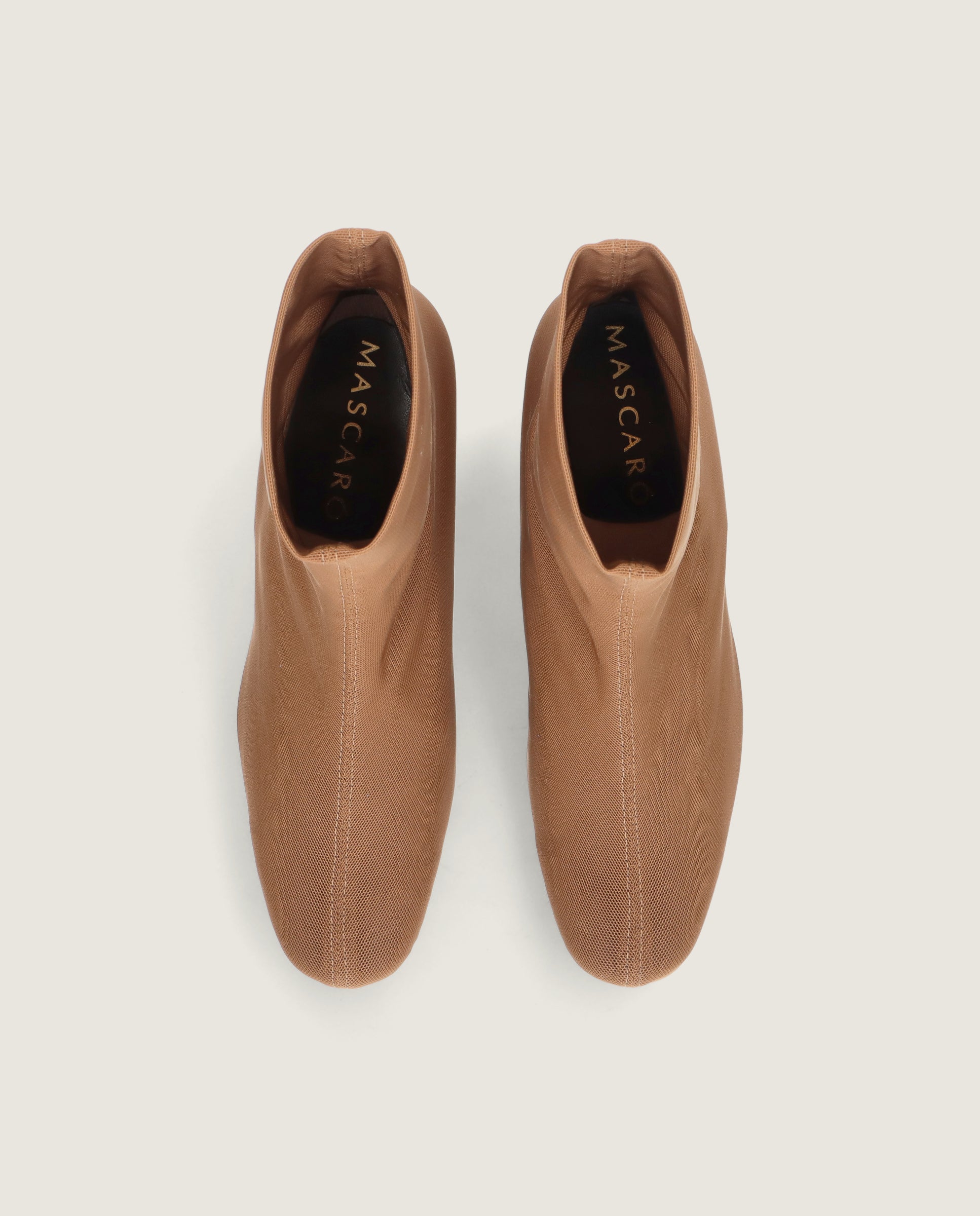 Vue alternative de Bottines tressées marron Milan par Mascaro