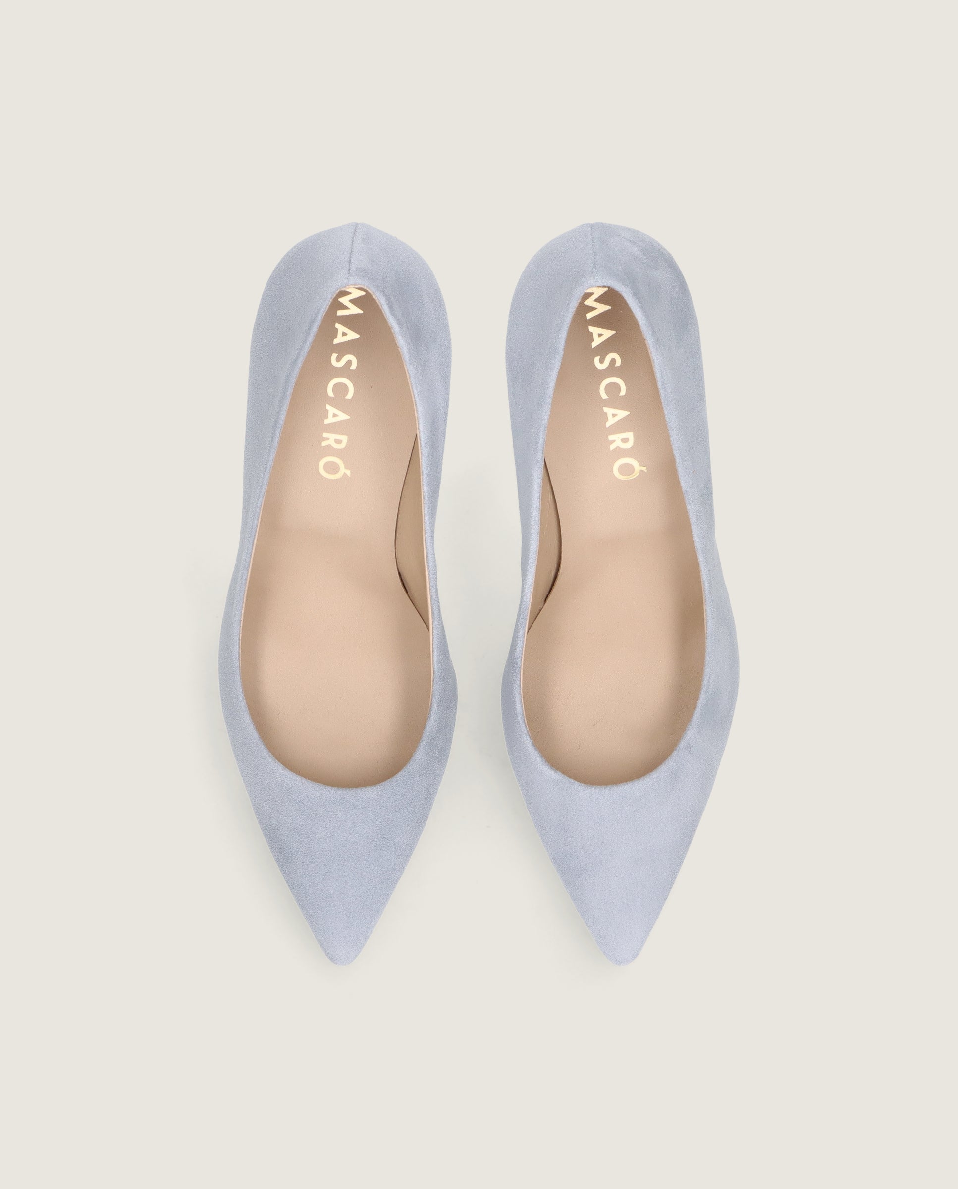 Renata pump in jenas blue suede