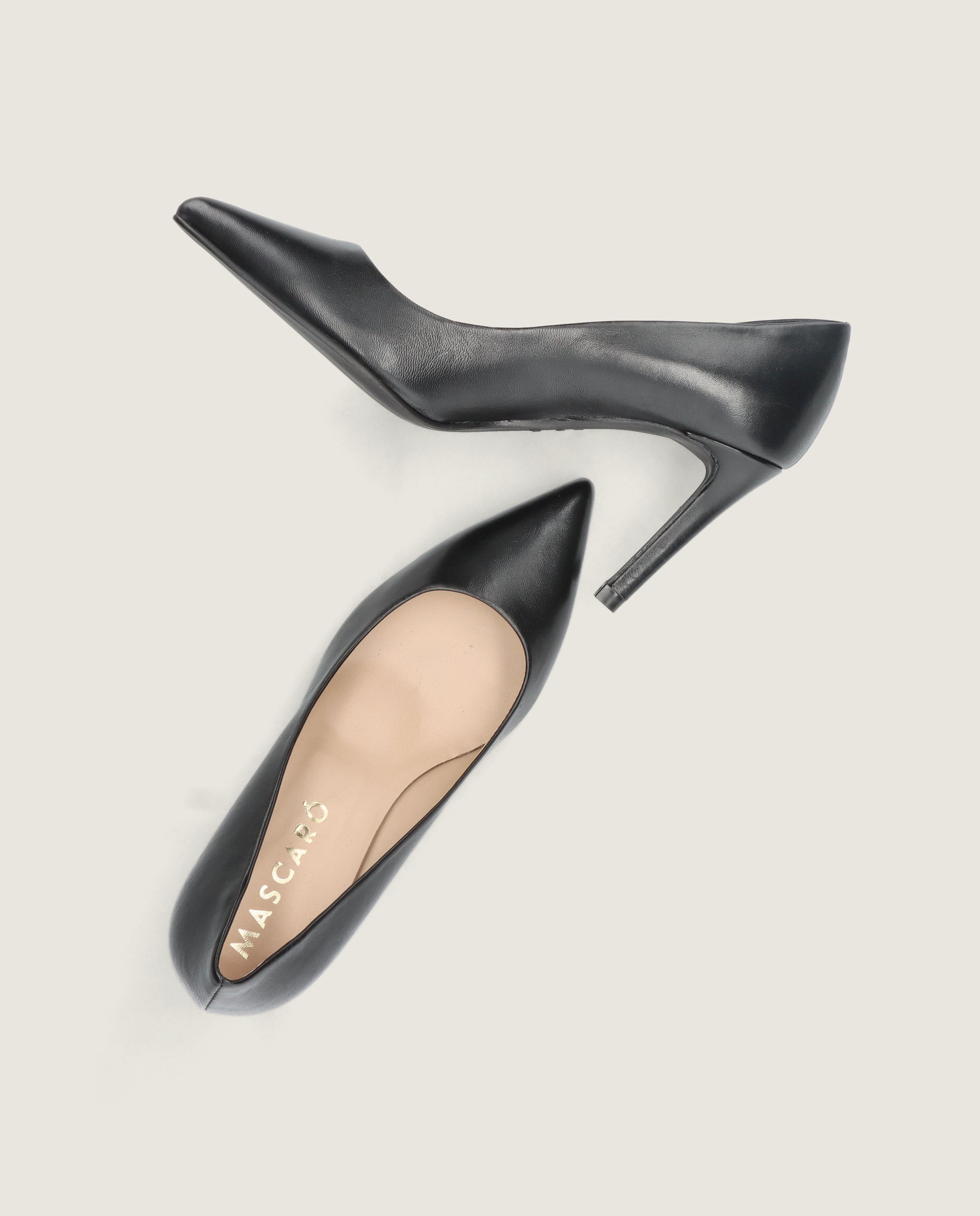 Renata Black Suede Pumps