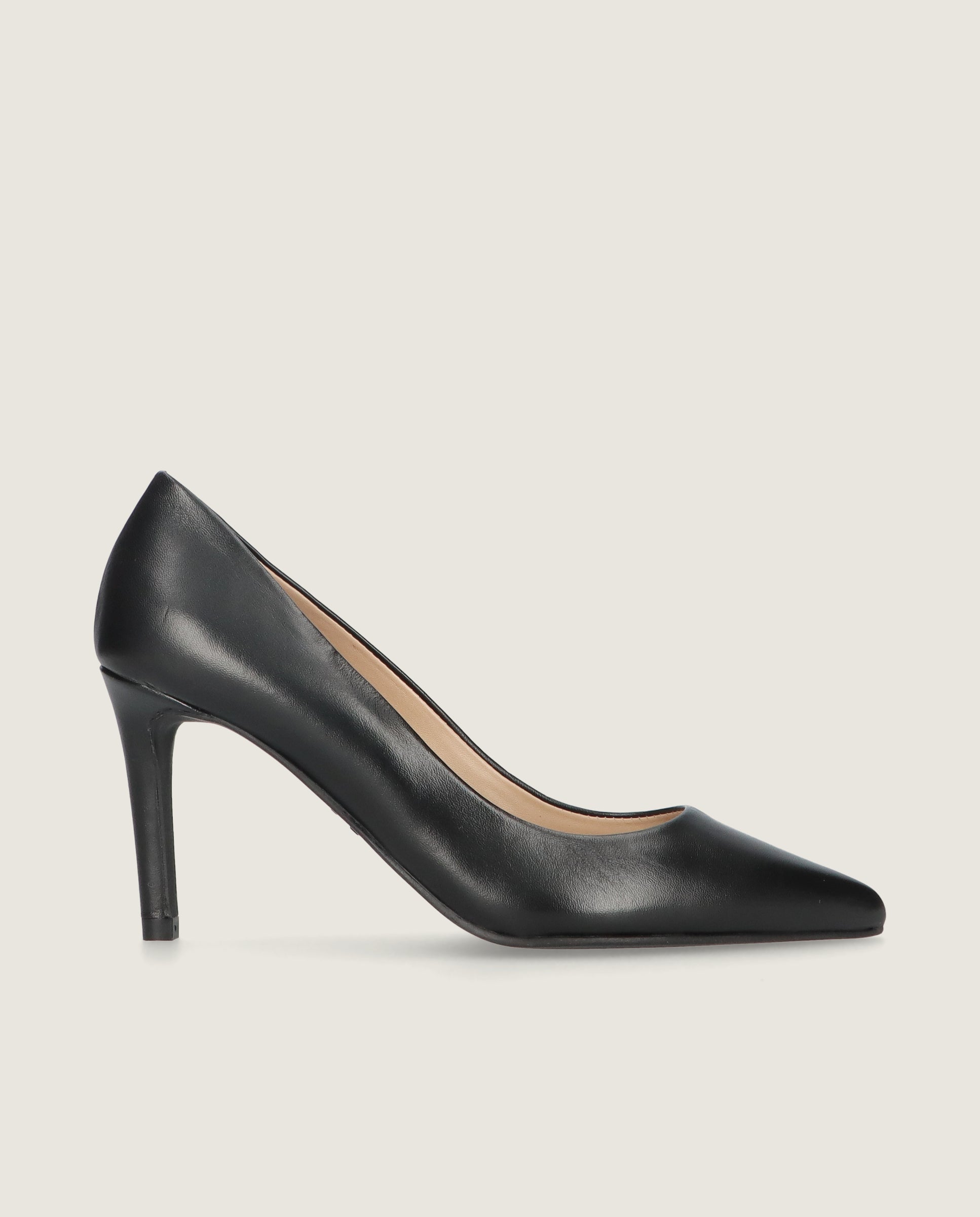 Renata Black Suede Pumps