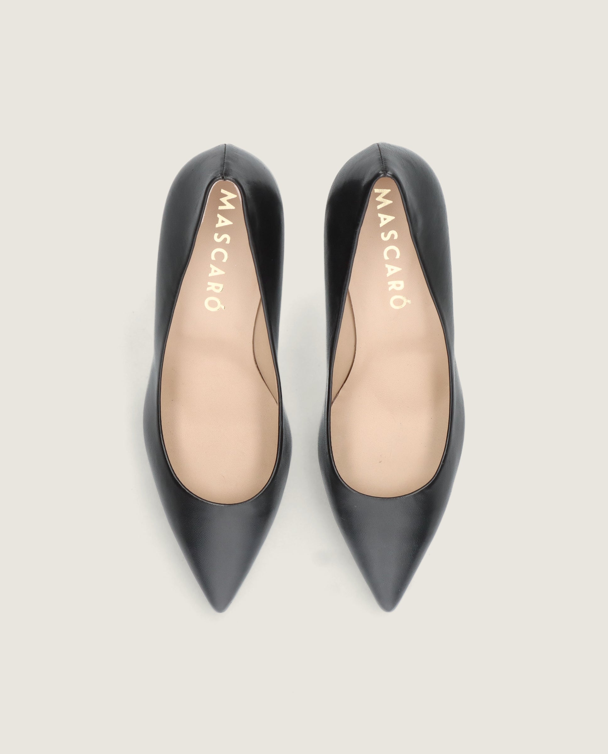 Renata Black Suede Pumps