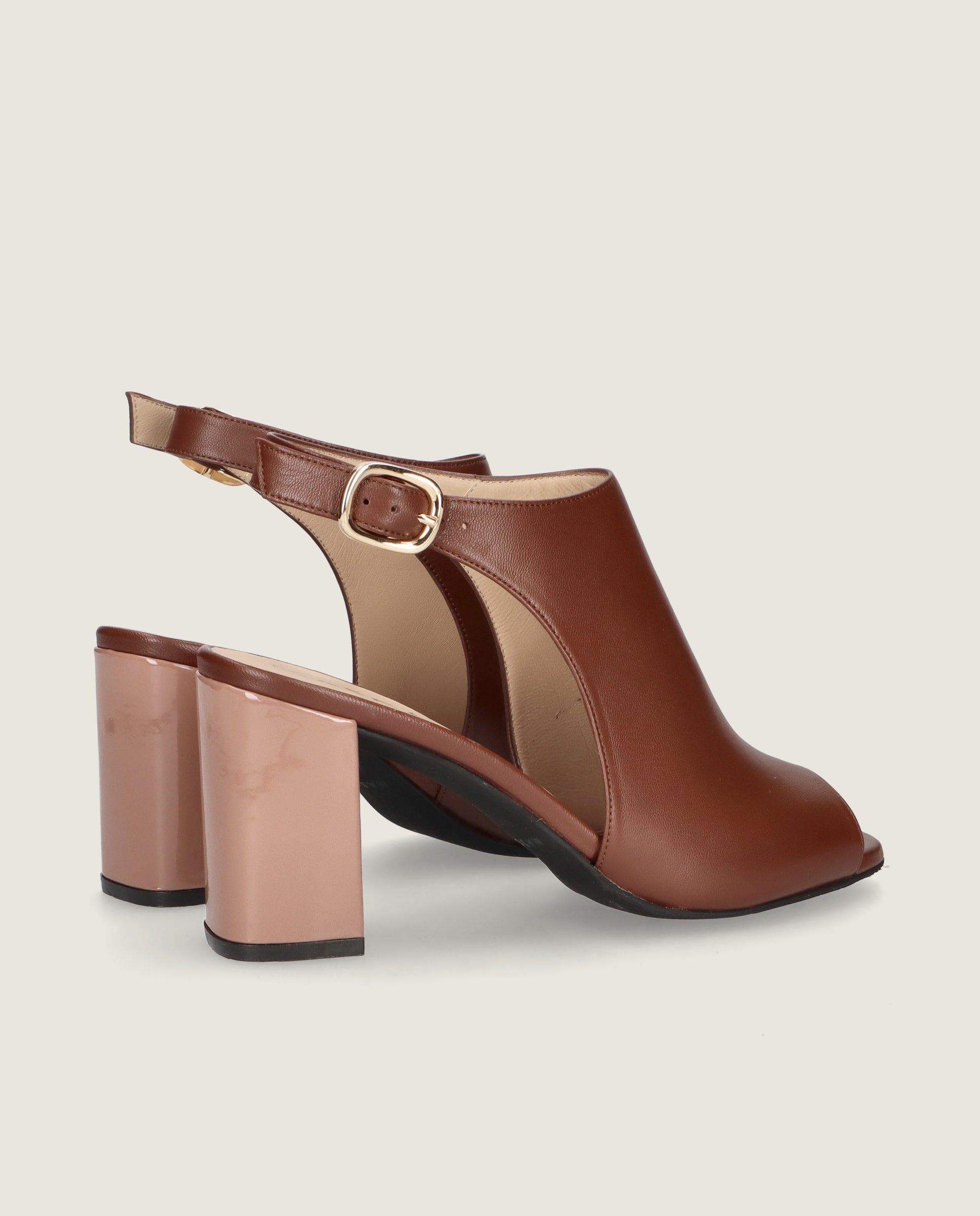 Sandalias Ruth Marrones Piel