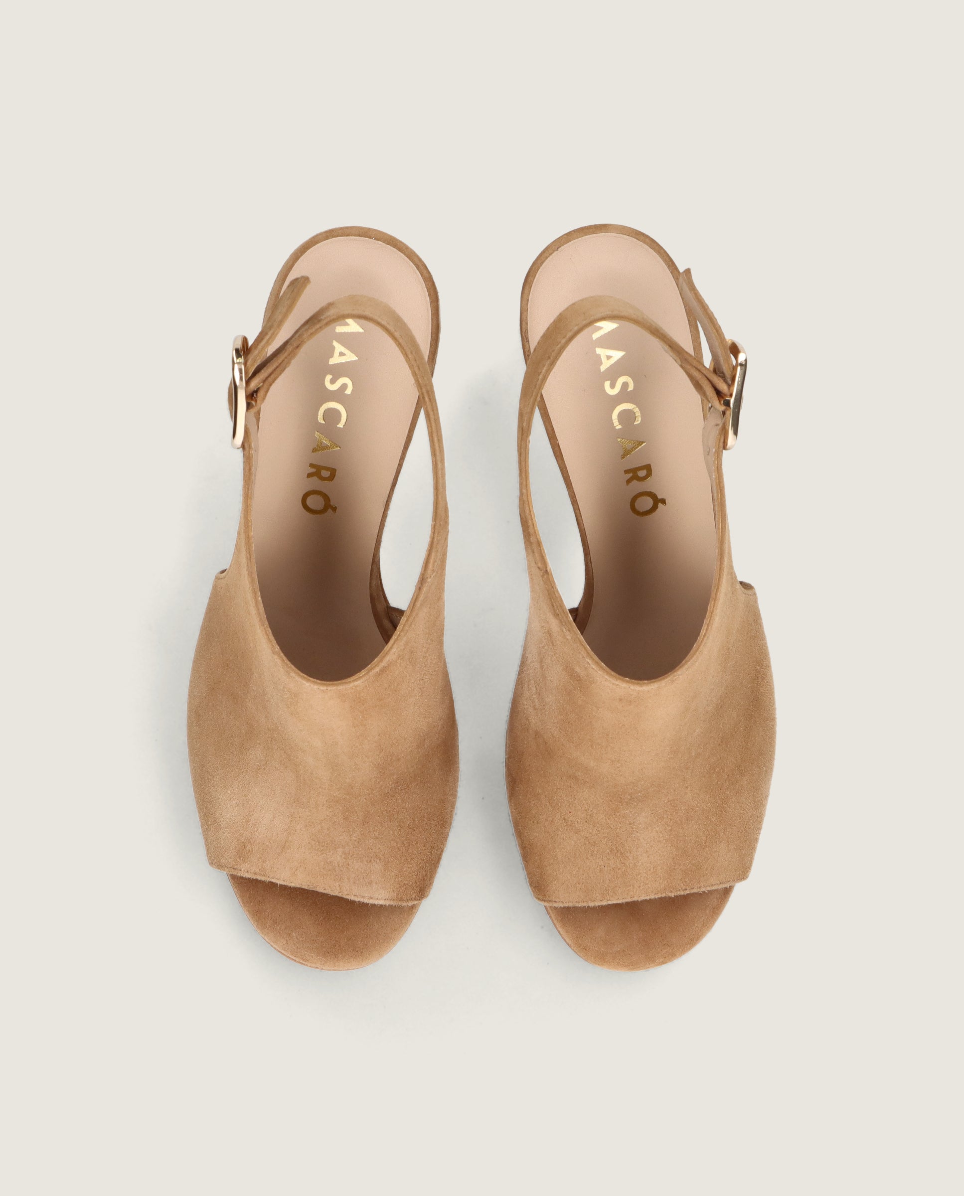 Sandalias Ruth Marrones Ante