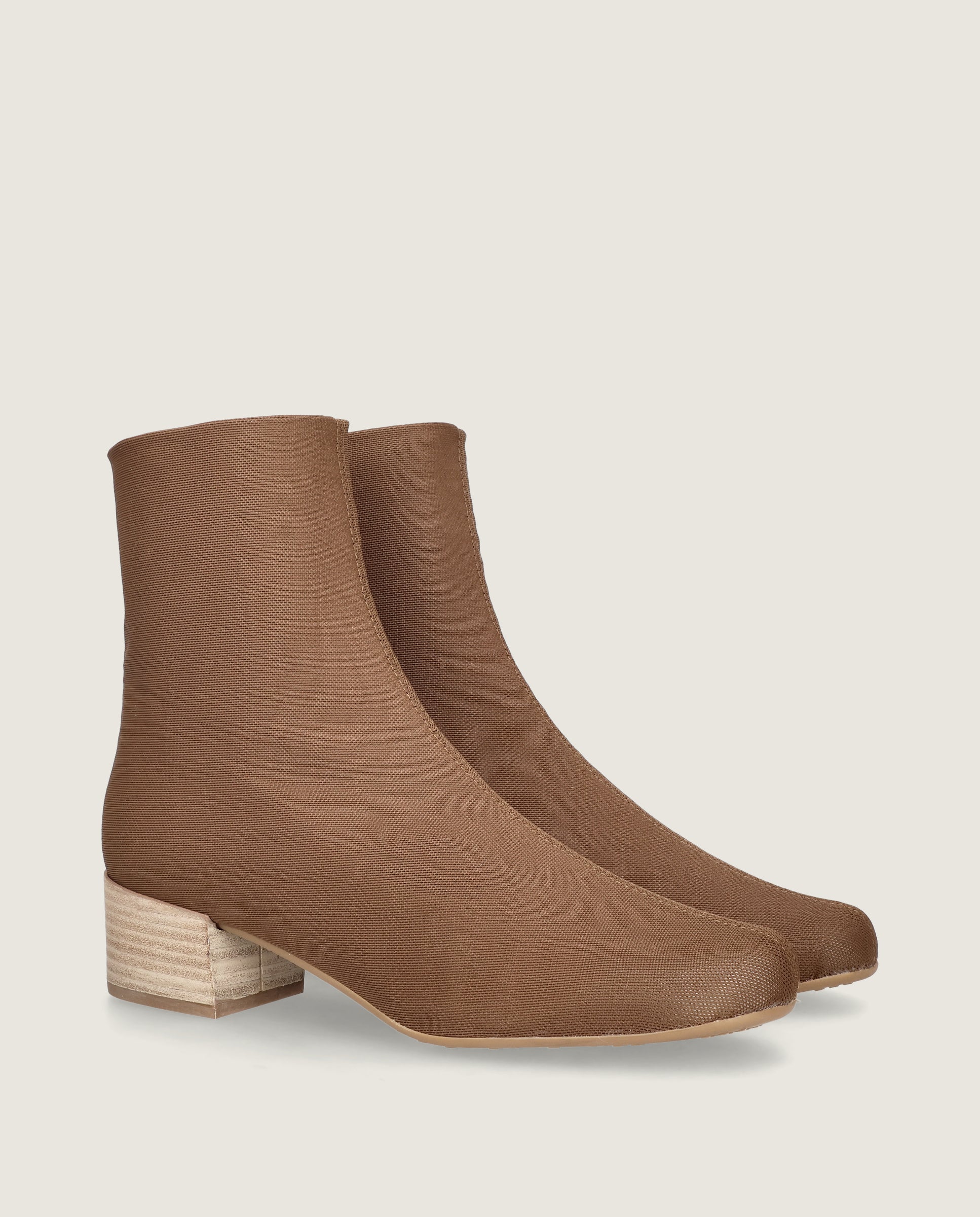 Imagen de Botines Milan Marrones Tejidos por Mascaro