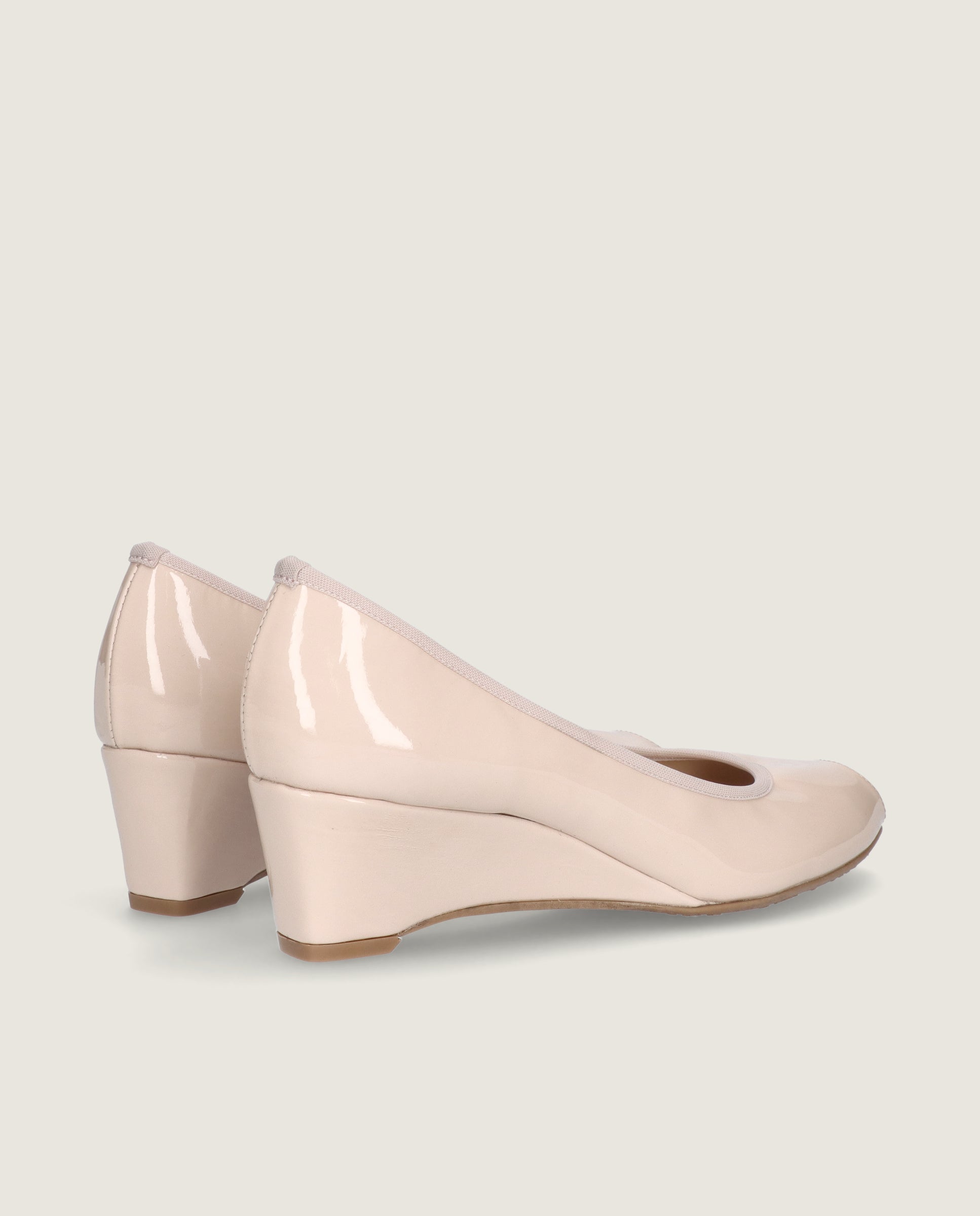 Rose Patent Leather Salon Roses