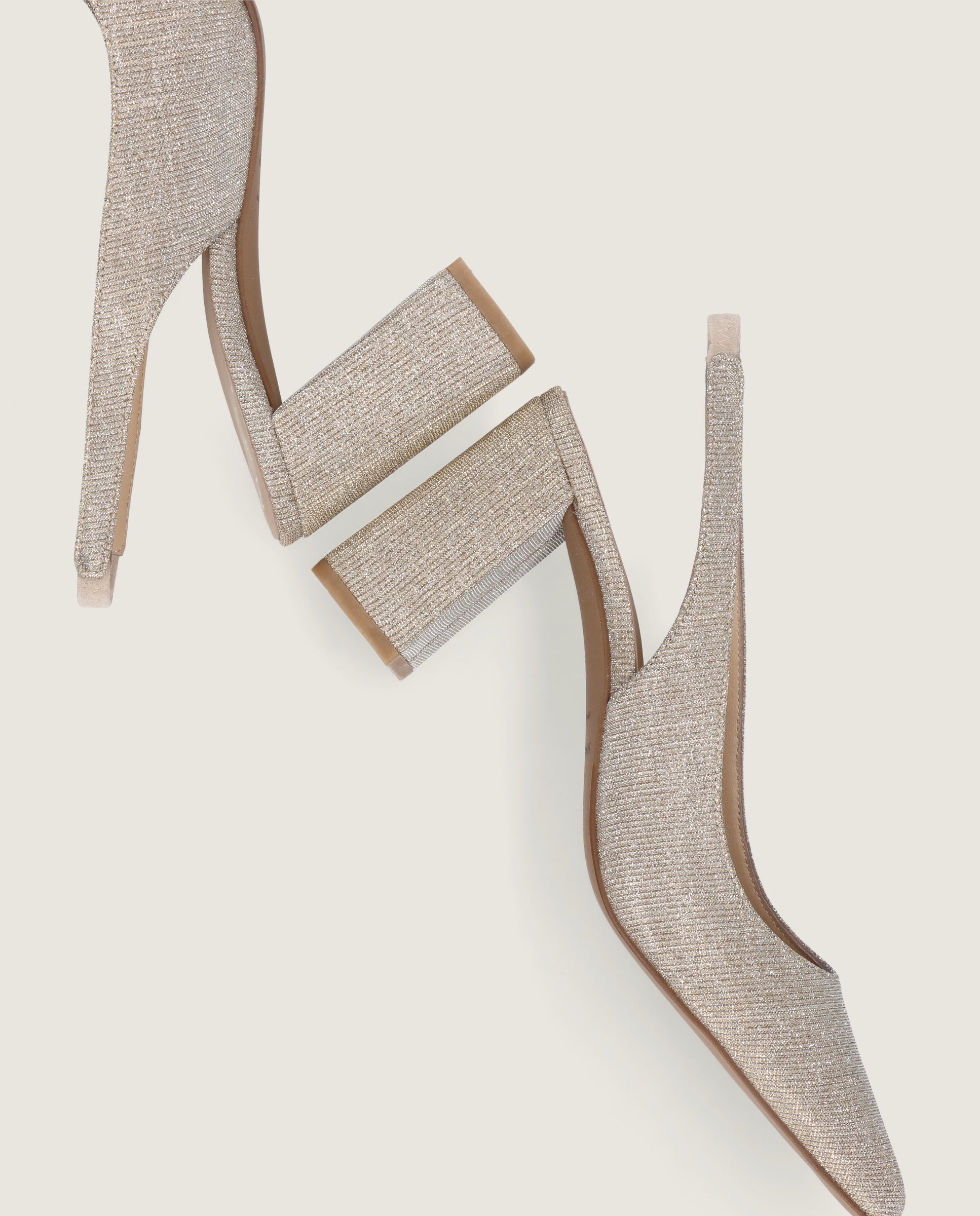 Salon Renata Plateados Tejidos