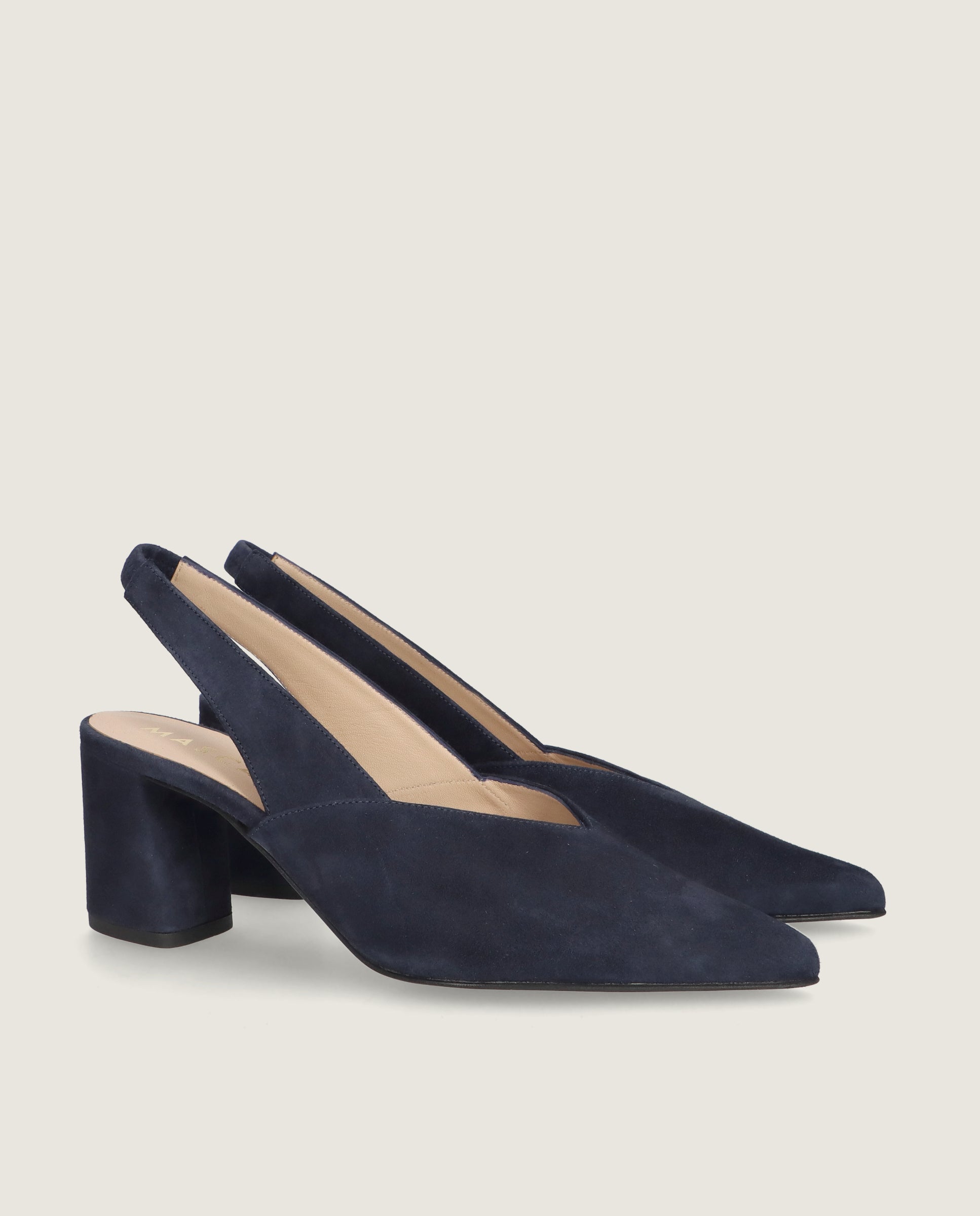 Image de Salon Phoebe Blue Suede par Mascaro