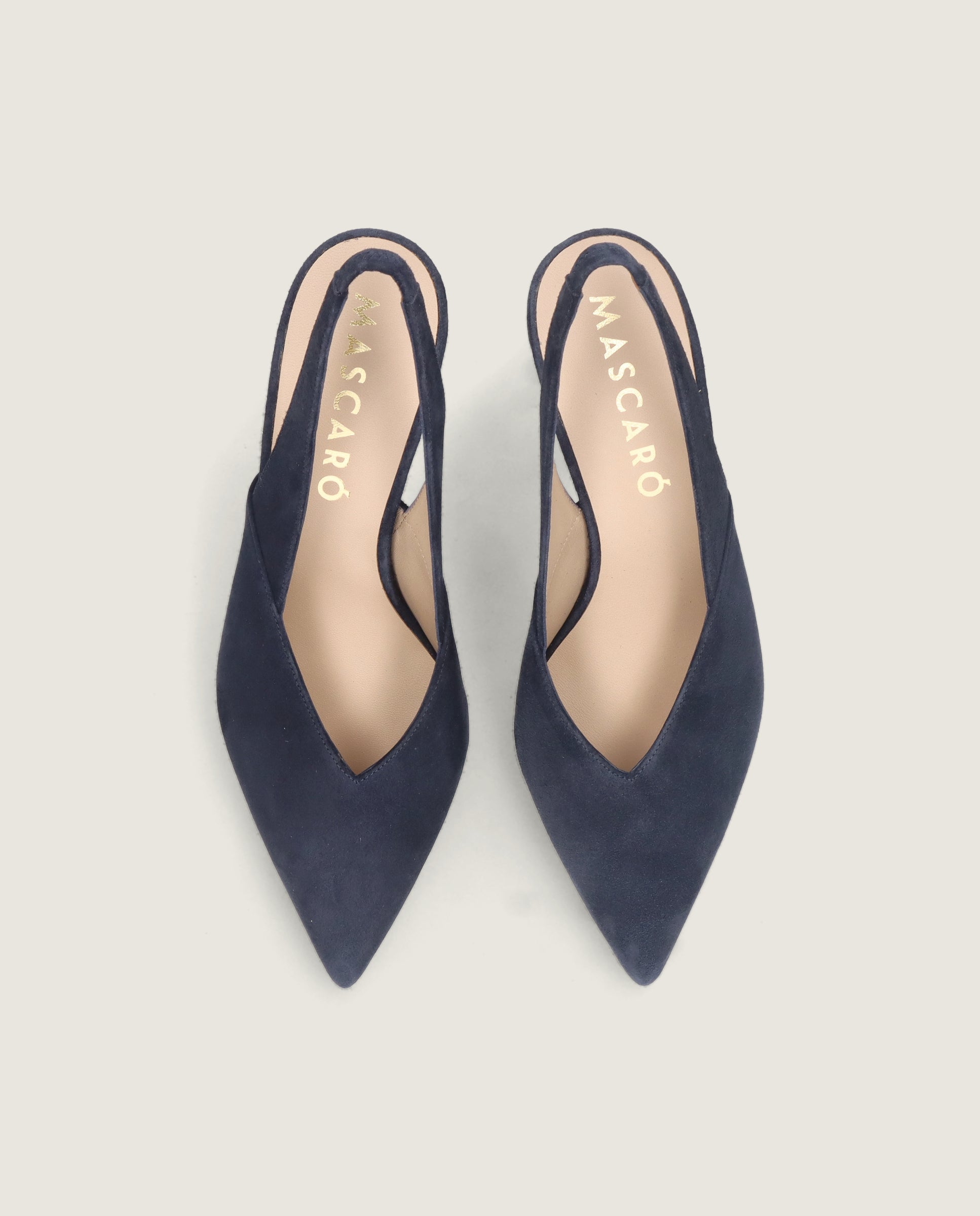 Phoebe Blue Suede Pumps