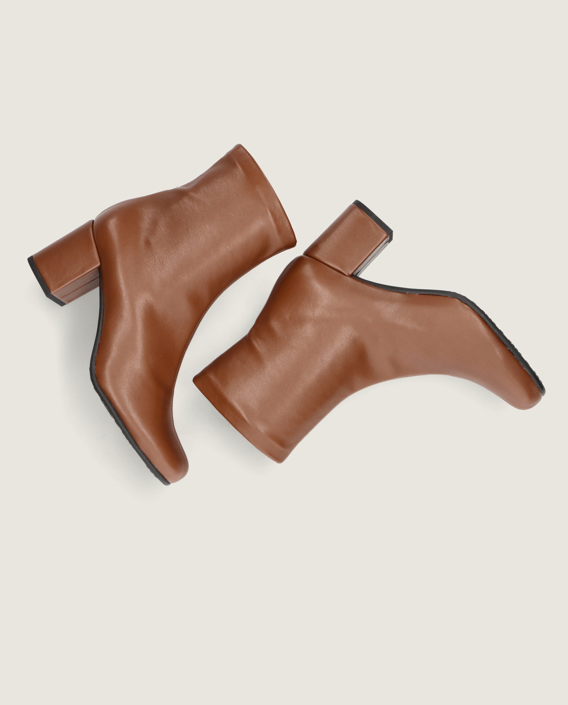 Botines Bologna Marrones Tejidos