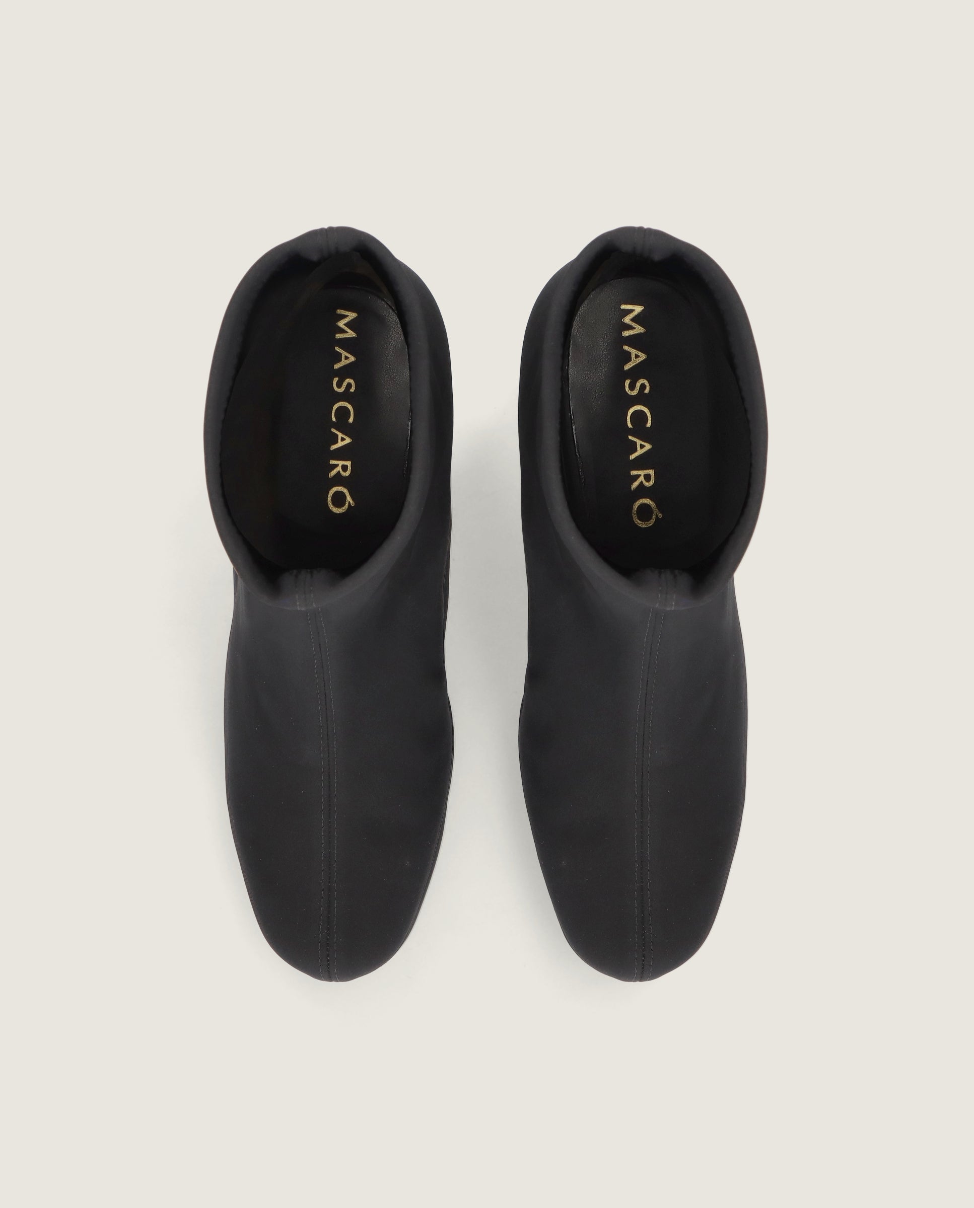 Vista alternativa de Botines Bologna Negros Tejidos por Mascaro