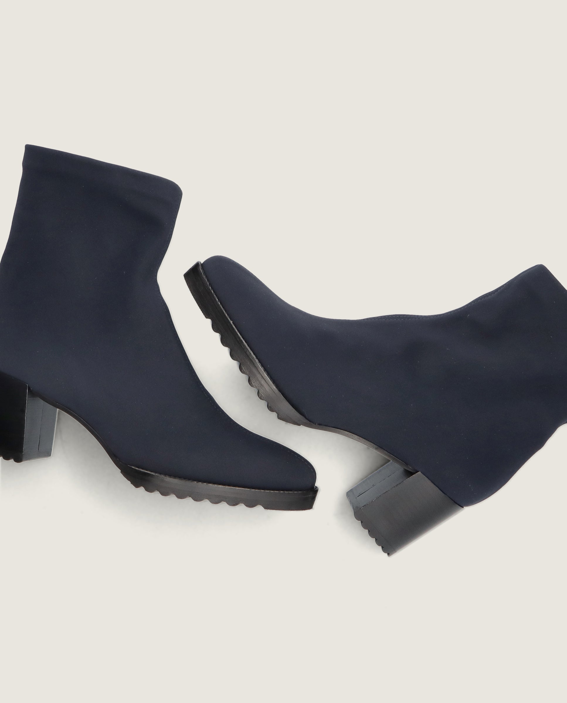 Botines Cindy Azules Tejidos