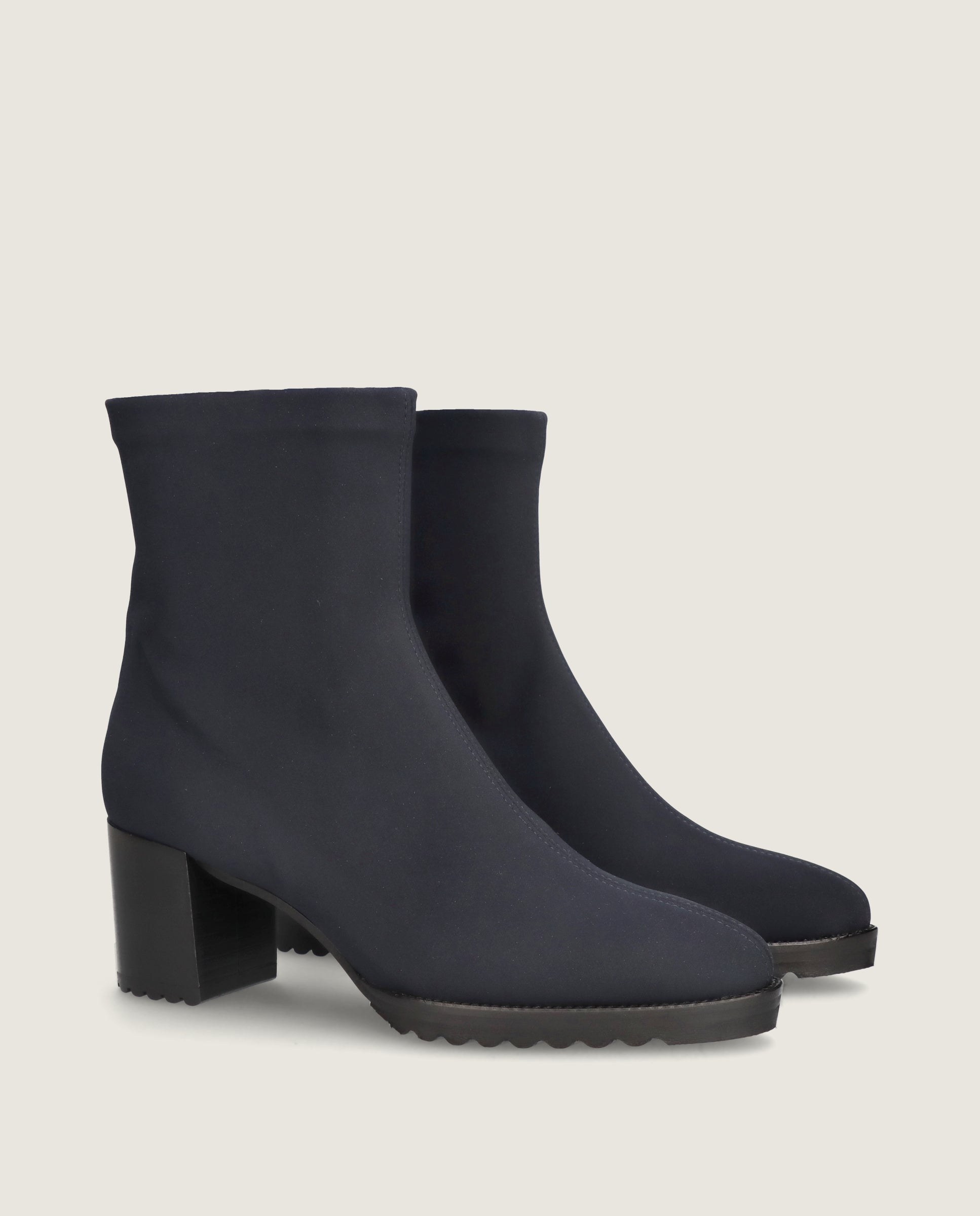 Botines Cindy Azules Tejidos