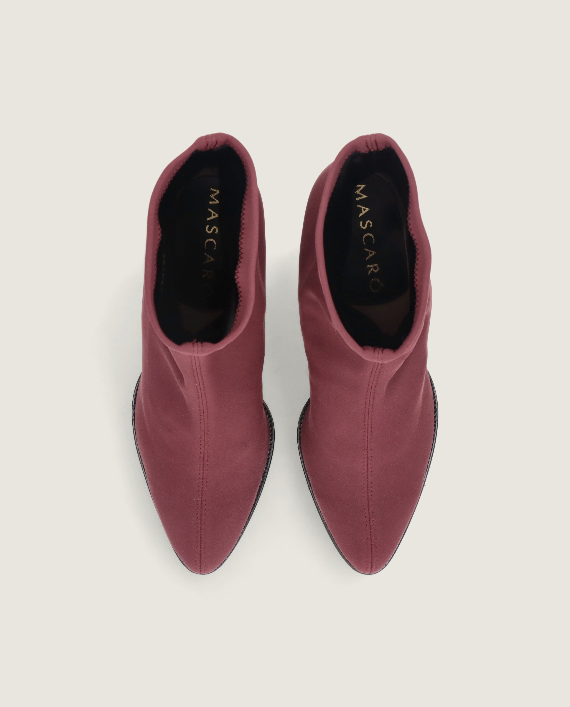 Vista alternativa de Botines Cindy Rojos Tejidos por Mascaro