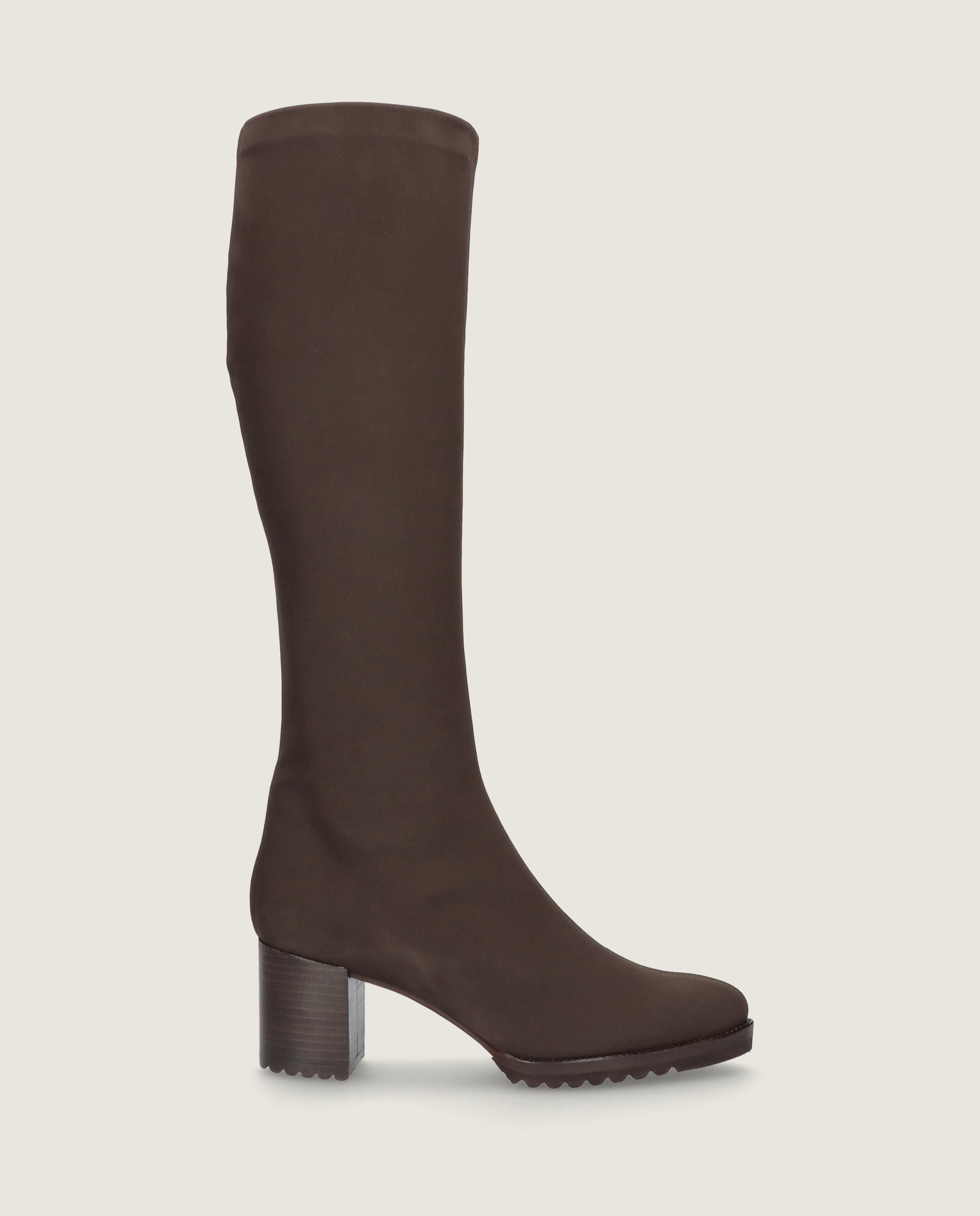 Botas Cindy Marrones Tejidos