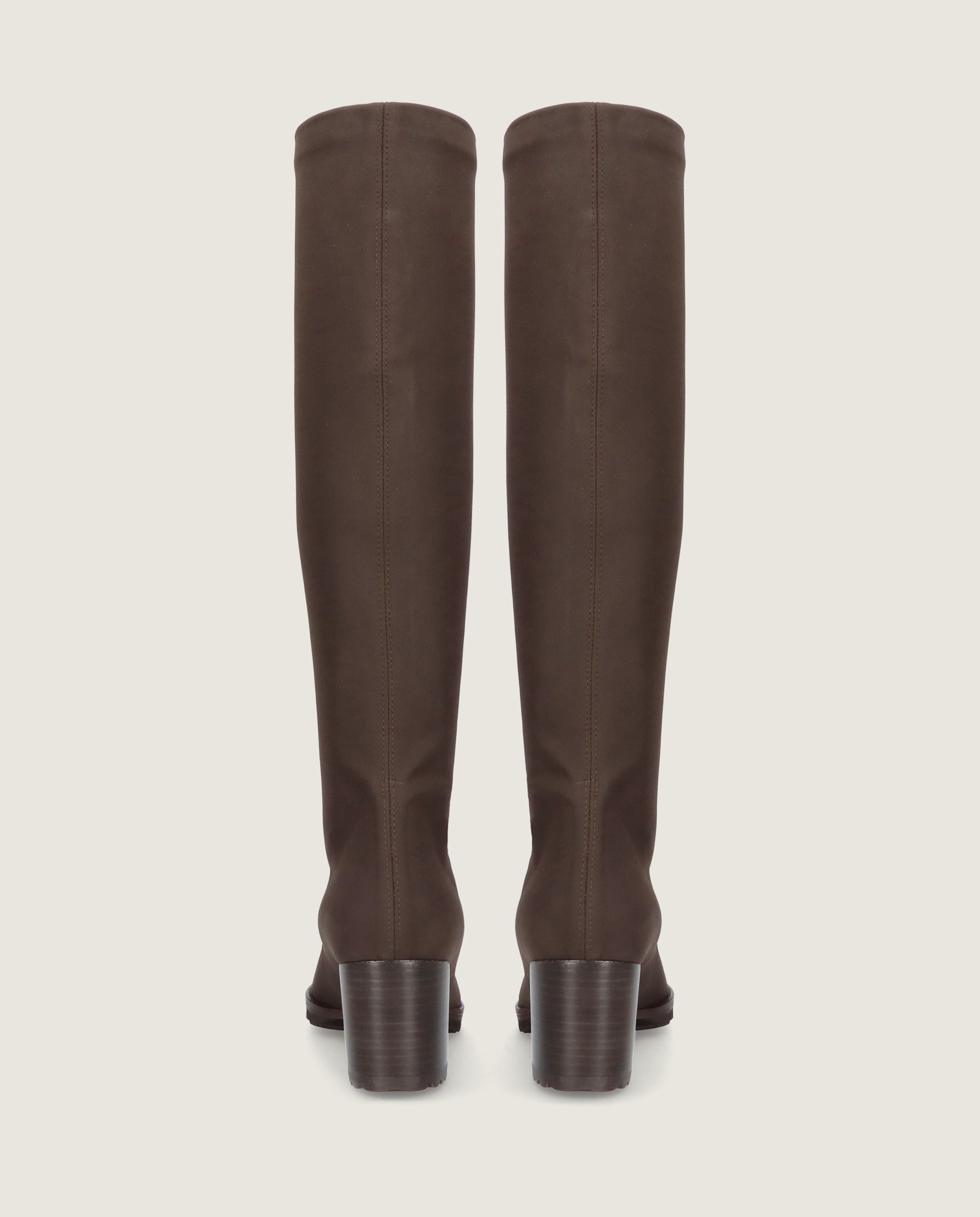 Vista alternativa de Botas Cindy Marrones Tejidos por Mascaro