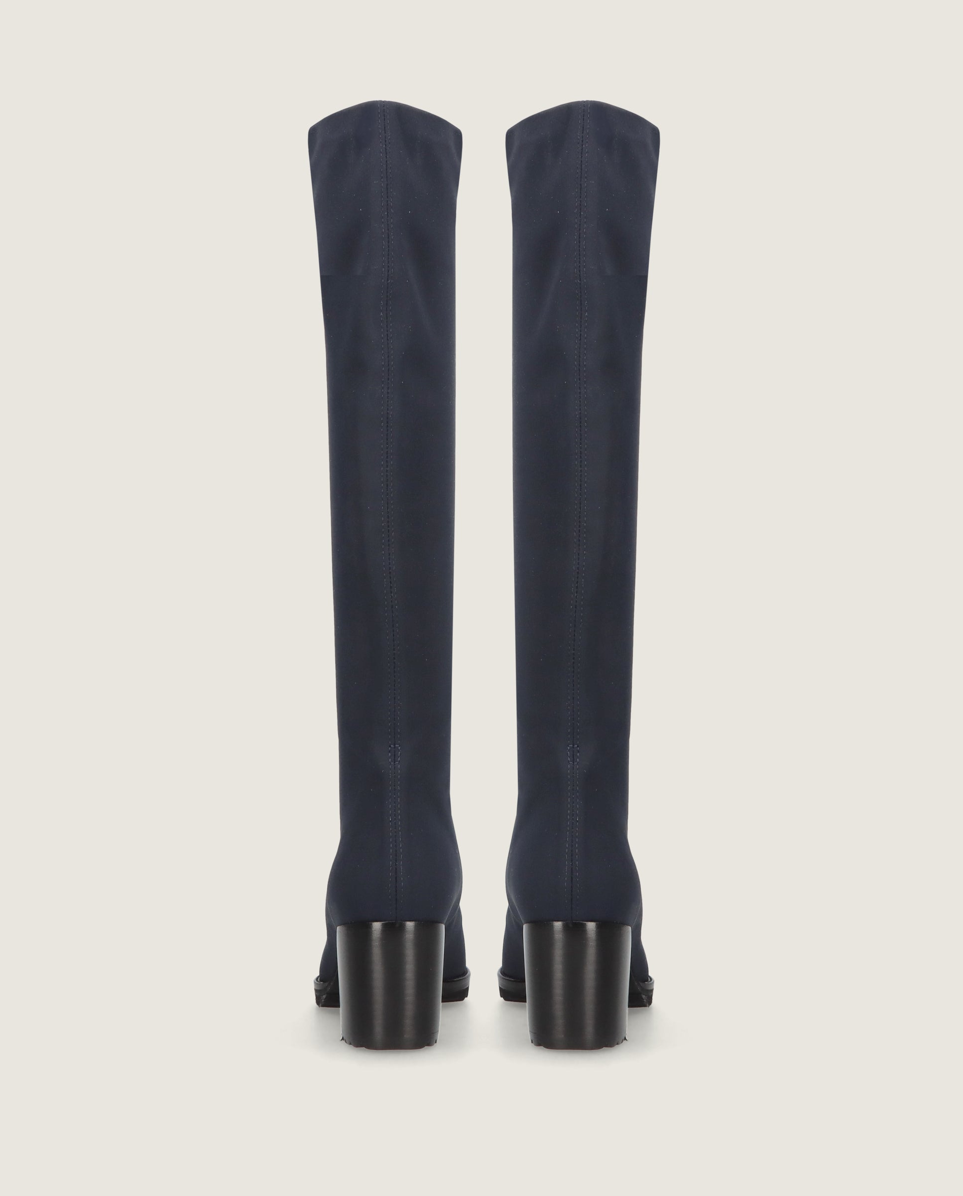 Cindy Blue Woven Boots