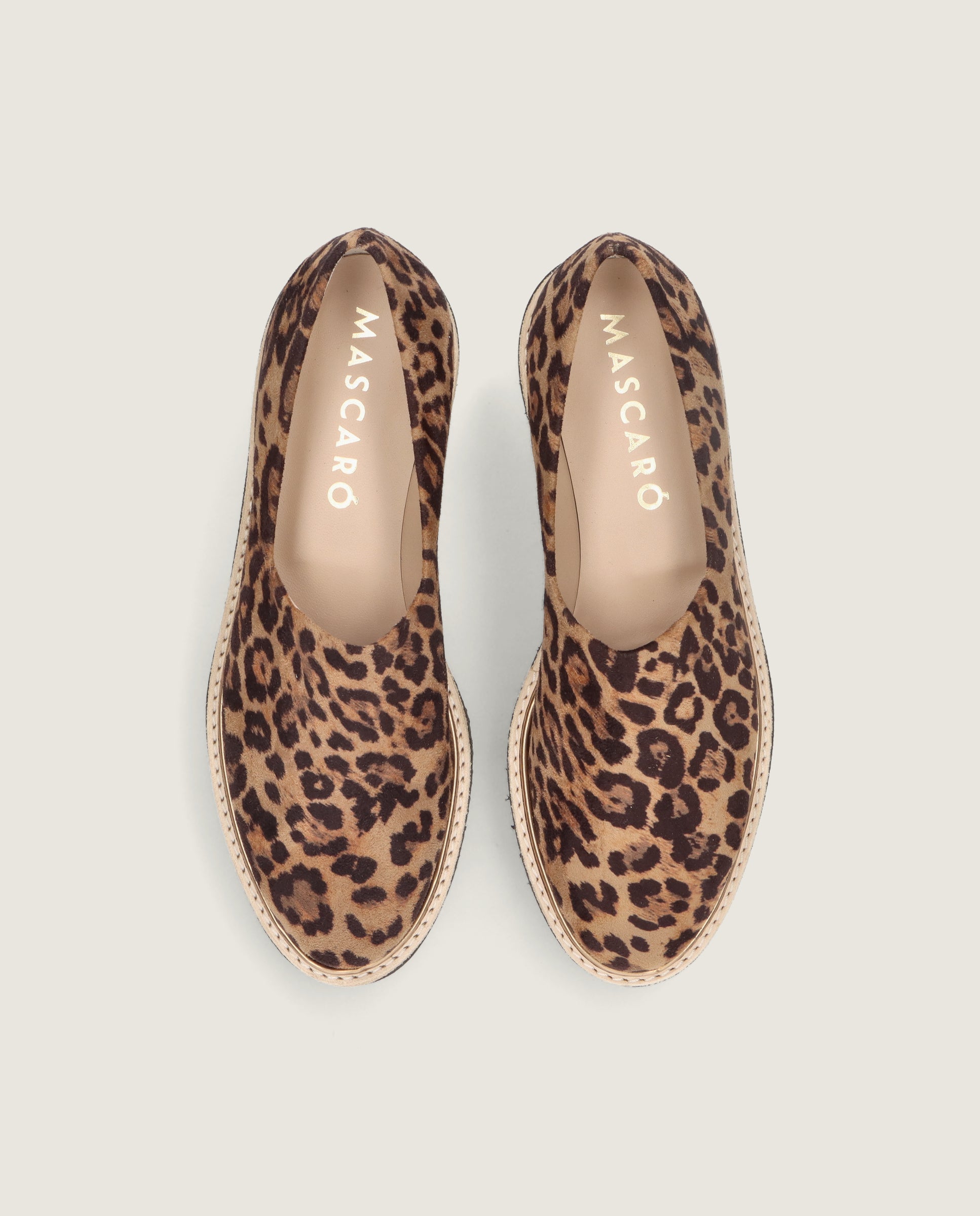 Loafers Charlize Beiges Tejidos
