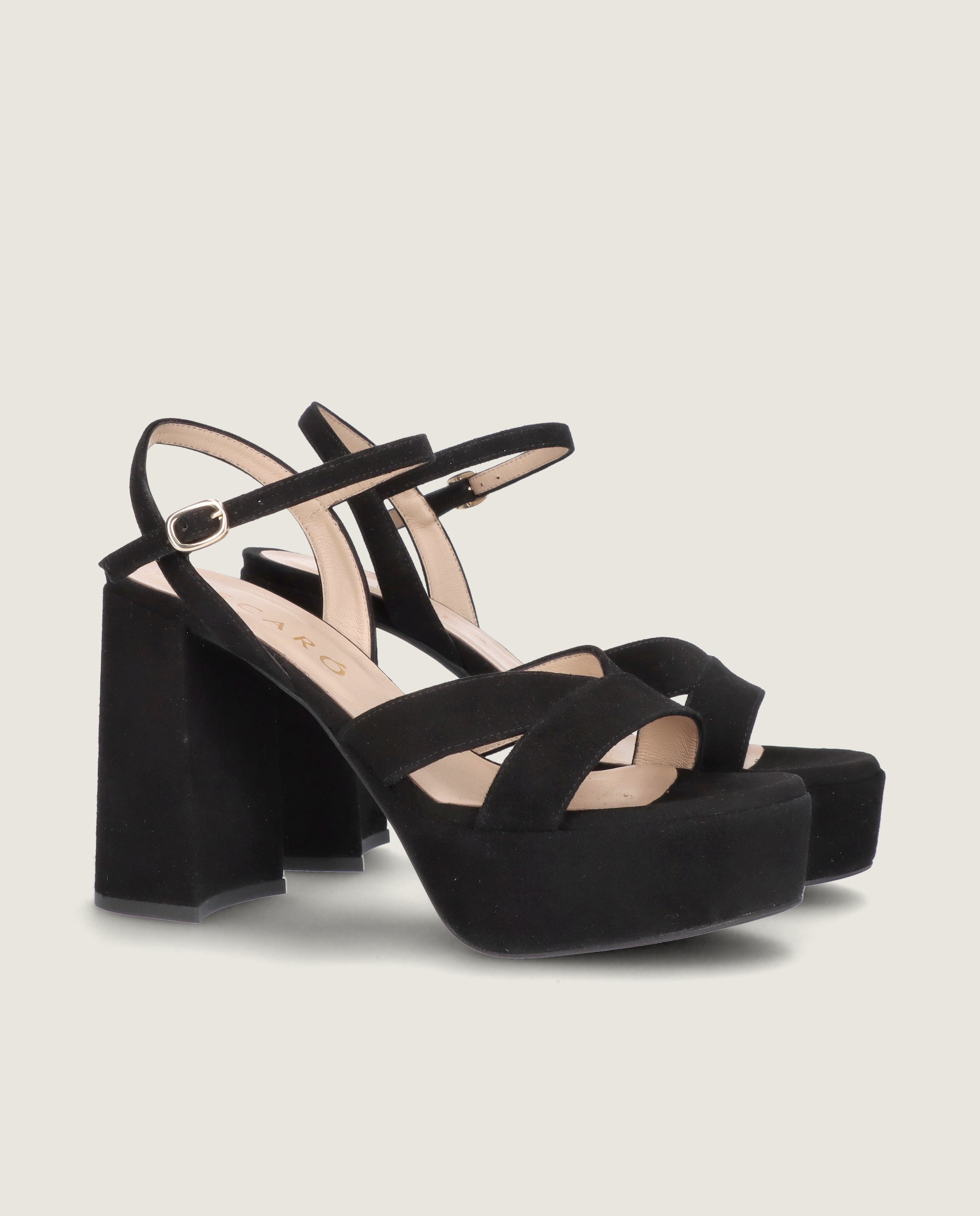 Sandalias Ruth Negros Ante