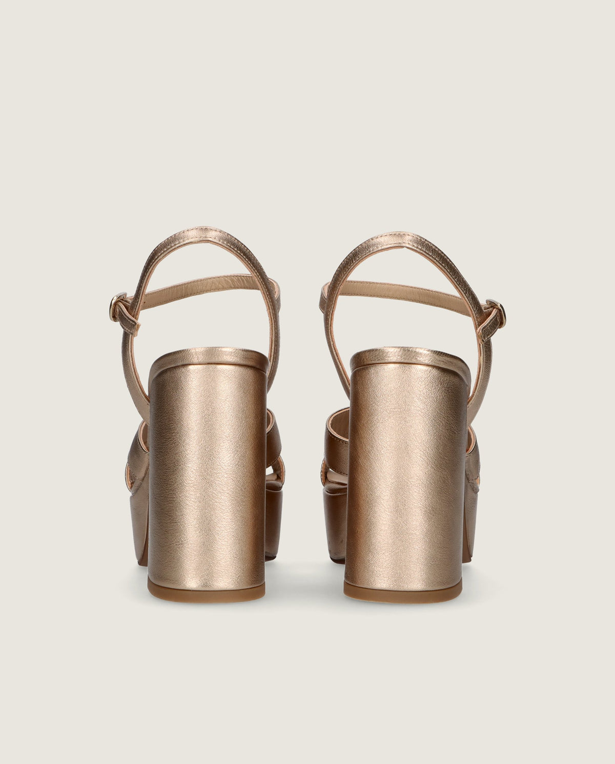 Ruth Sandals Gold Metallic Leathers