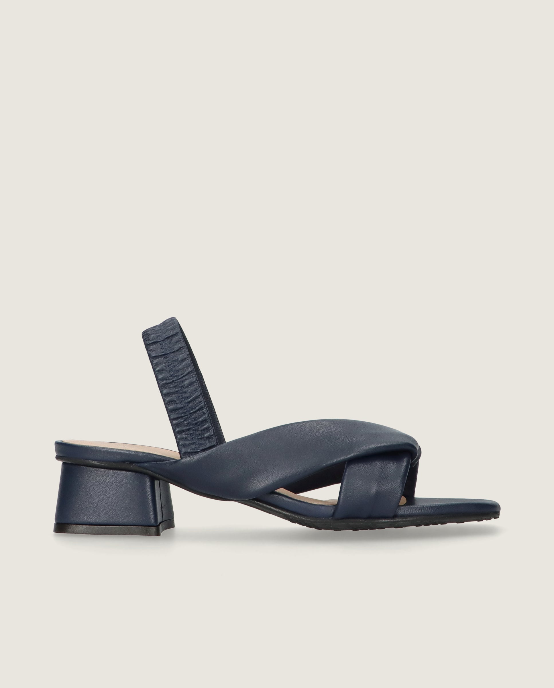 Sandalias Cannes Azules Piel