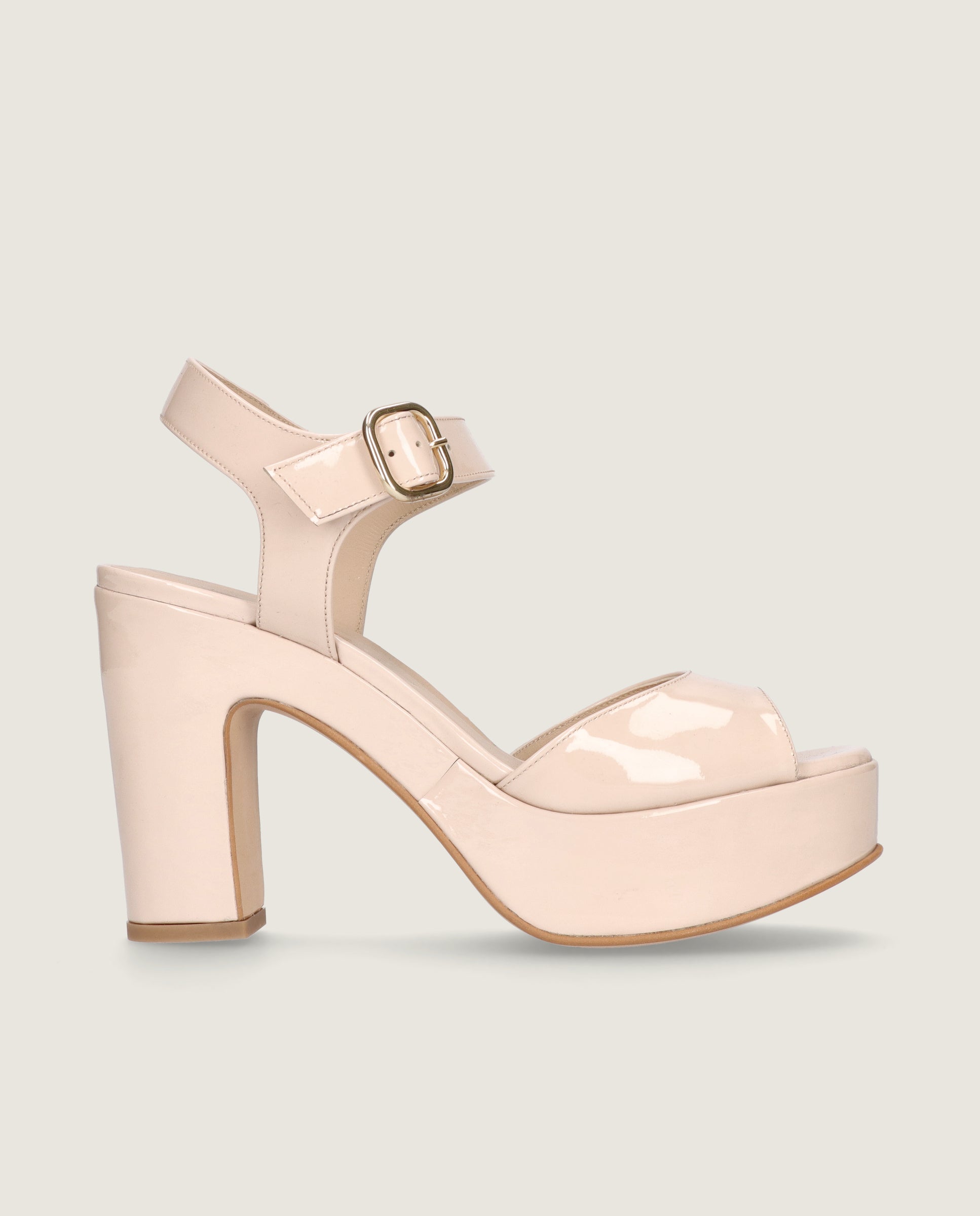 Sandalias Ruth Rosas Charol