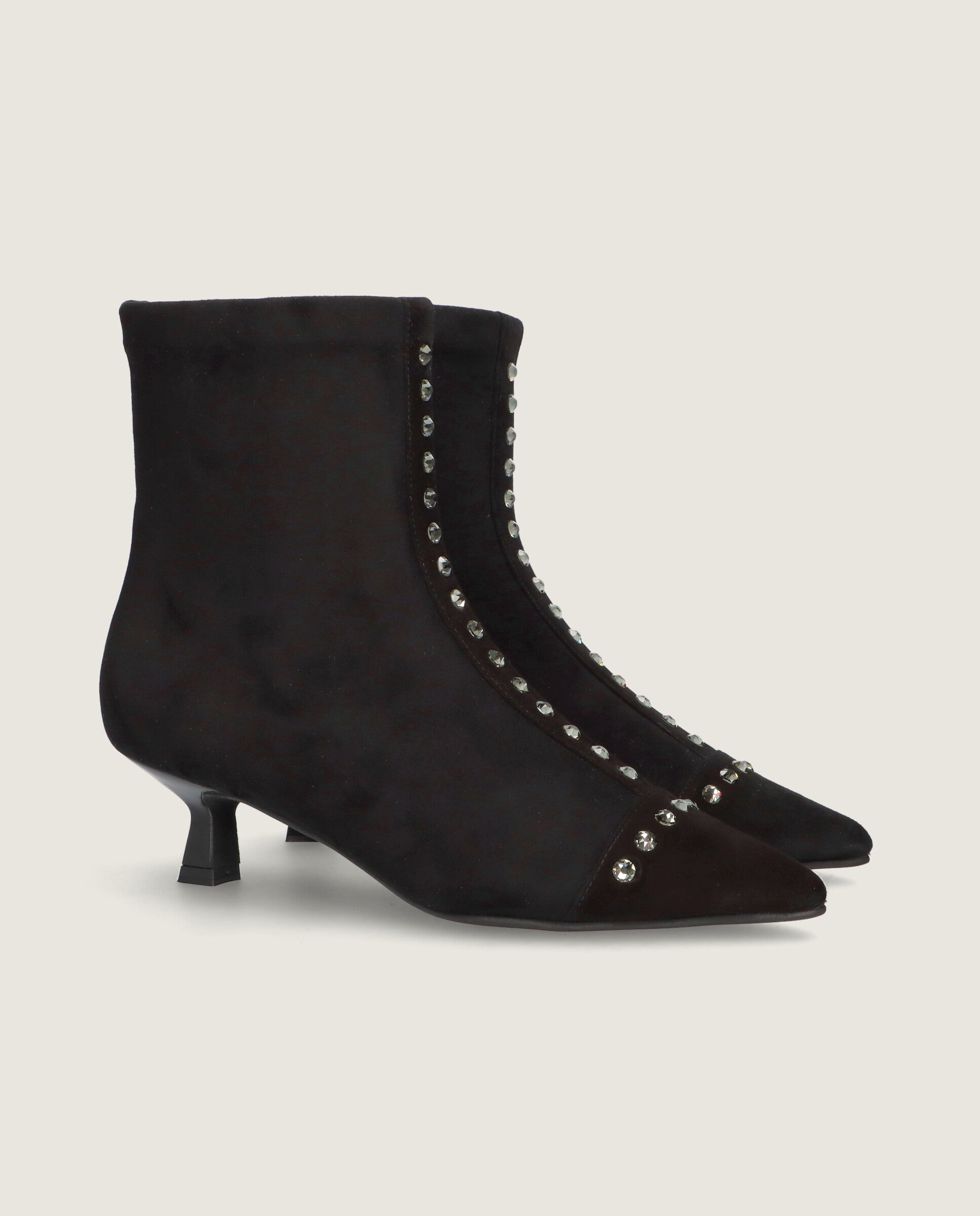 Botines Harriet Negros Tejidos