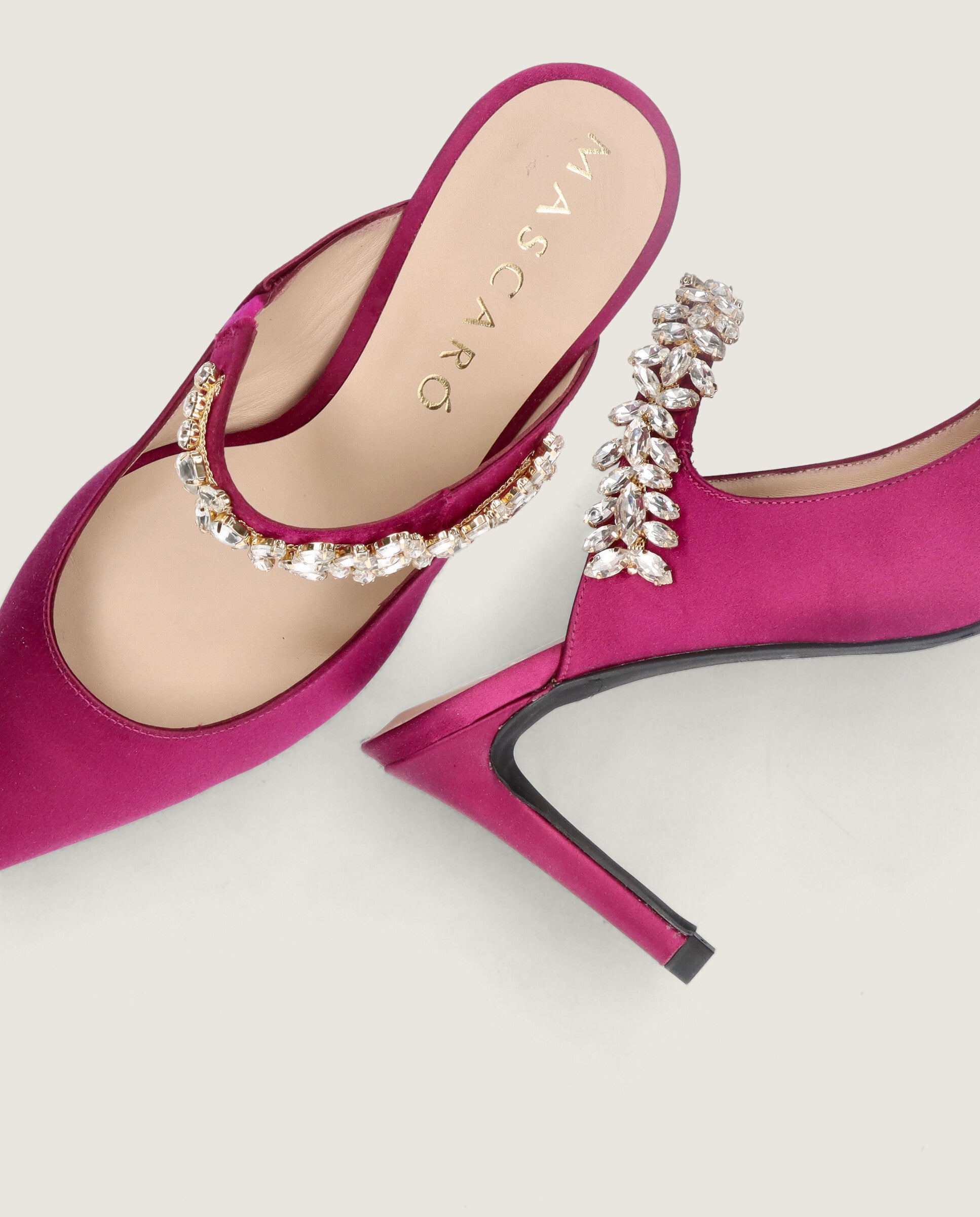 Mules Renata Rosas Tejidos