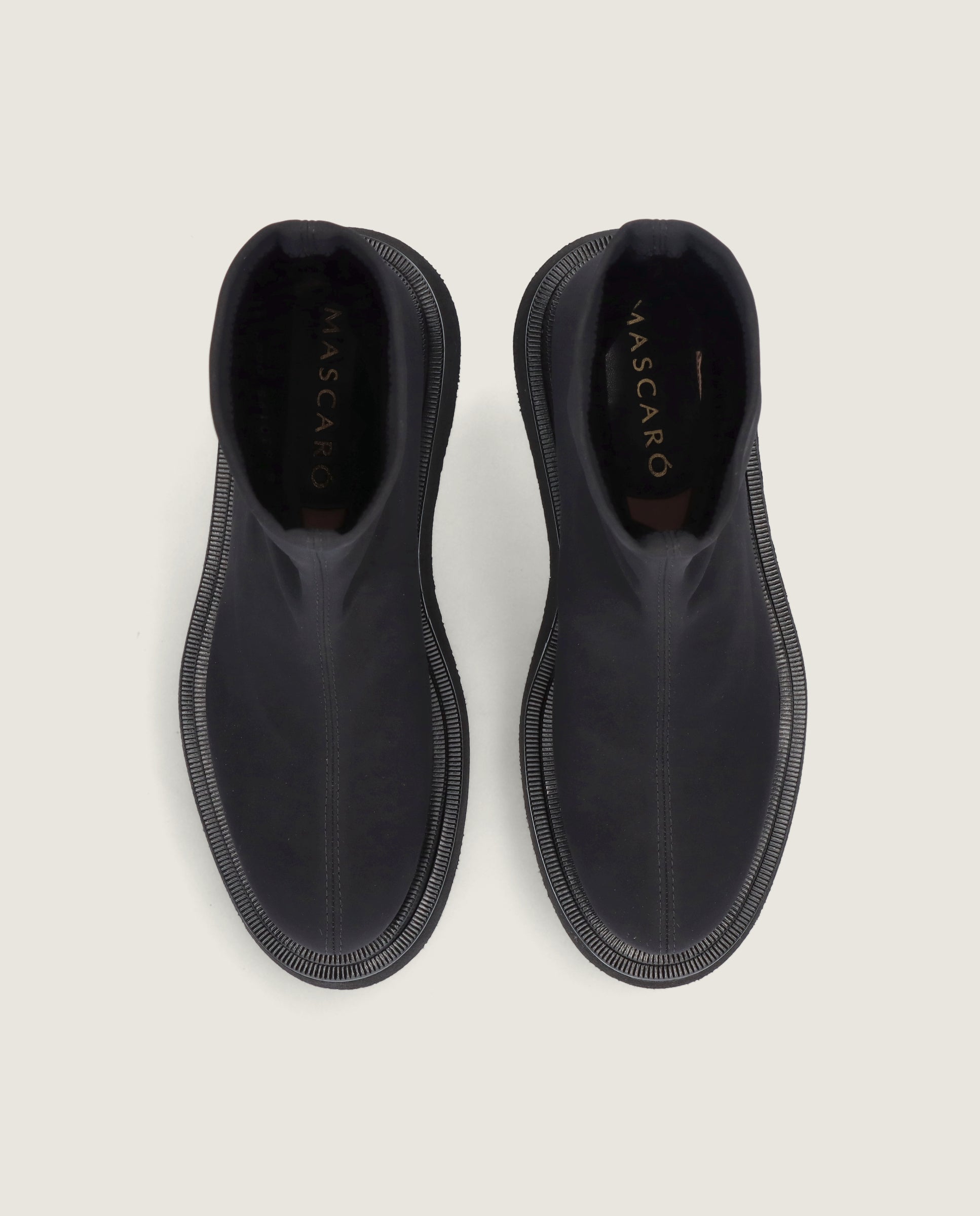 Alternative view of Catherine Black Woven Ankle Boots by Mascaro