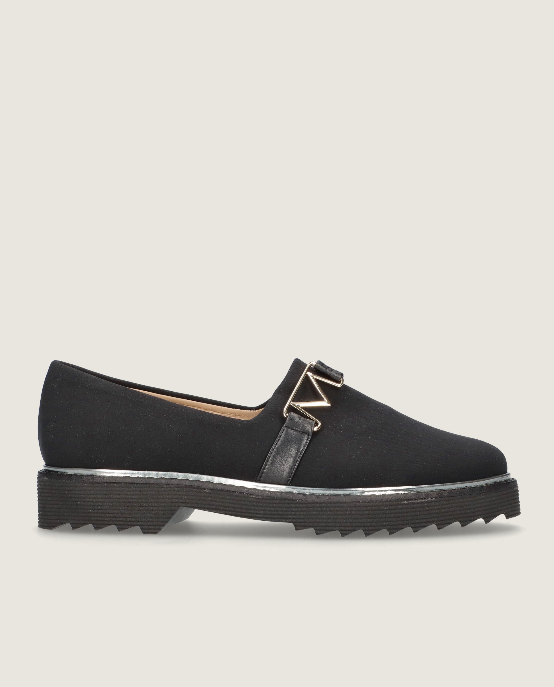 Loafers Charlize Negros Tejidos