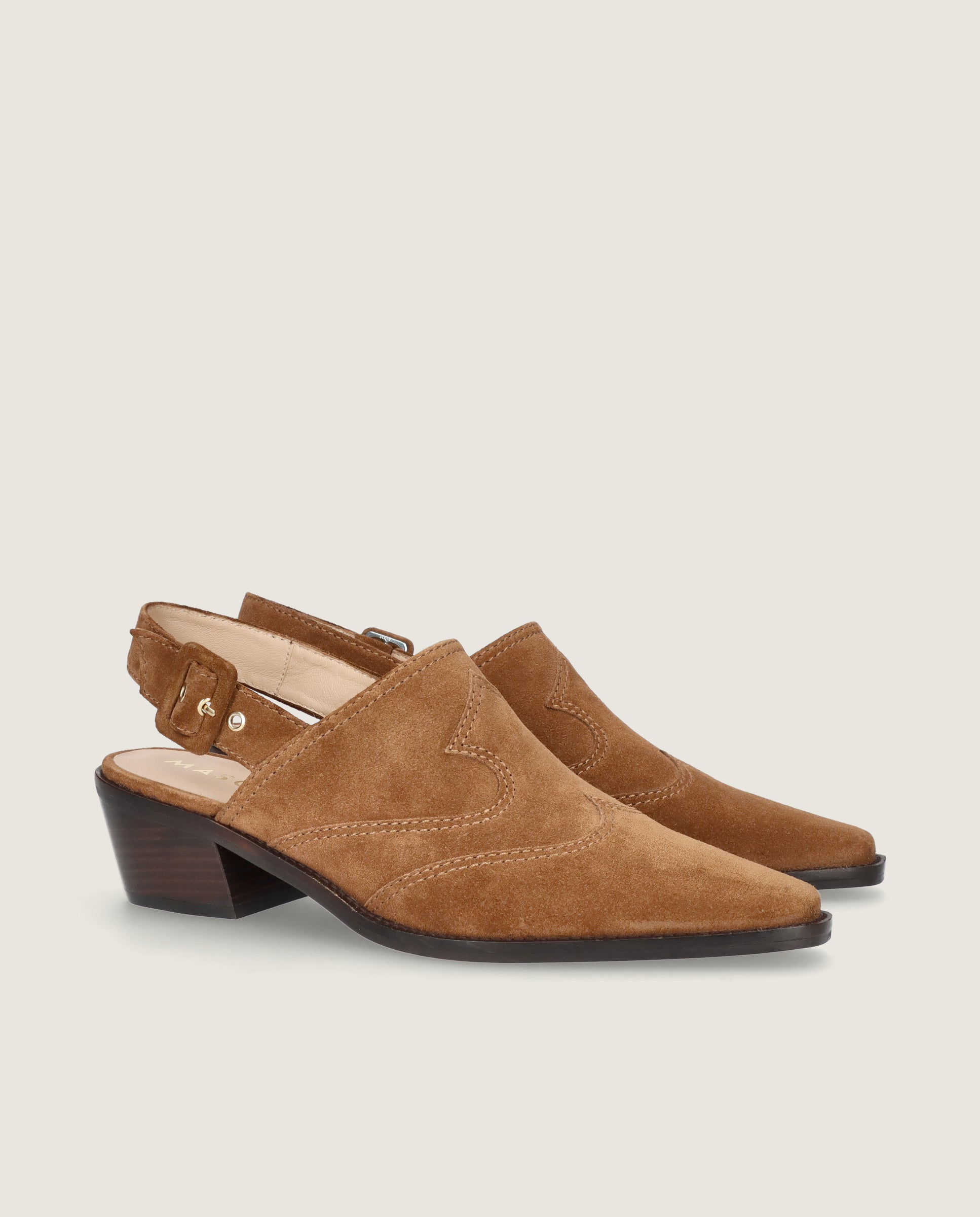 Imagen de Mules Nashville Amarillos Ante por Mascaro