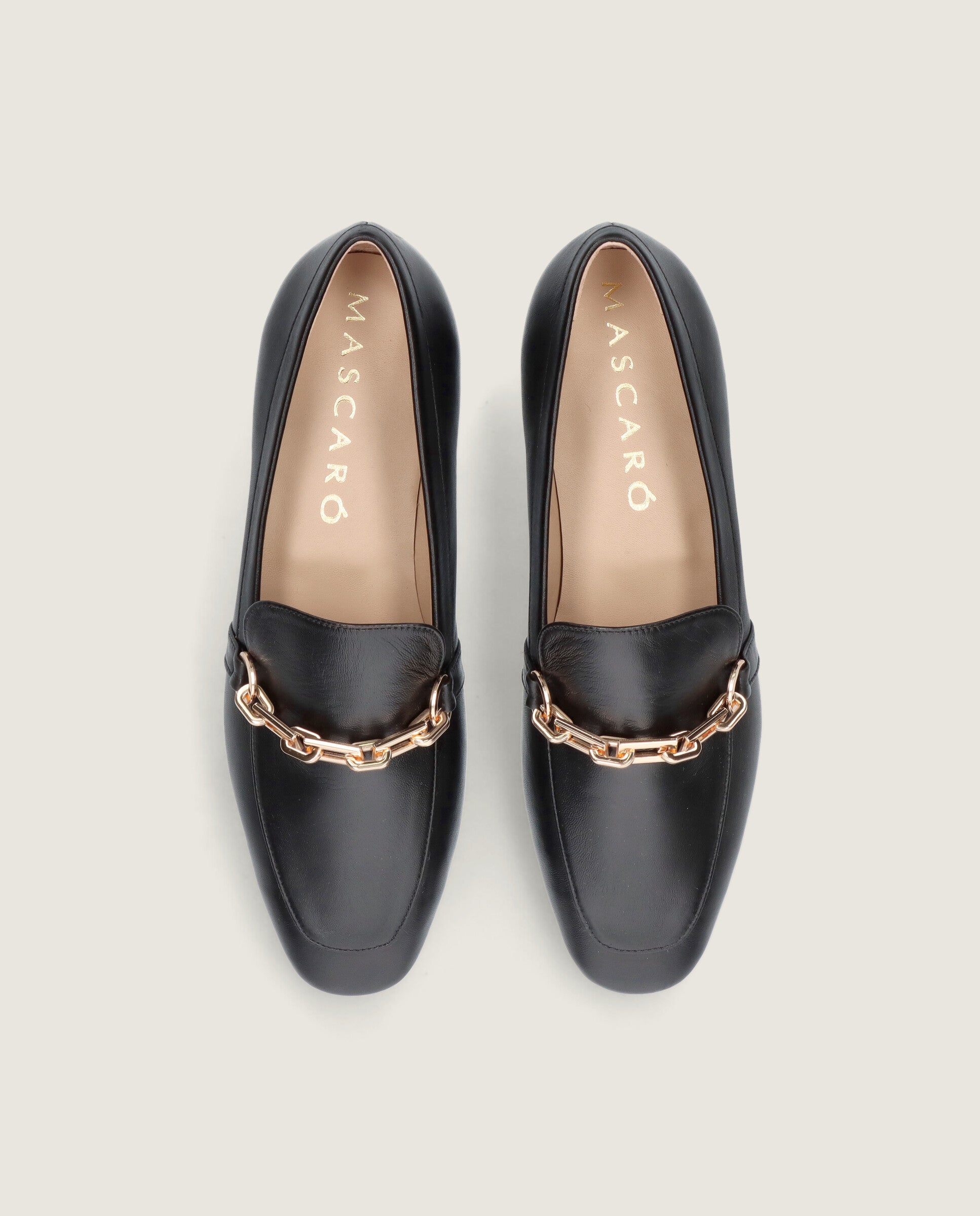 Loafers Fede Negros Piel