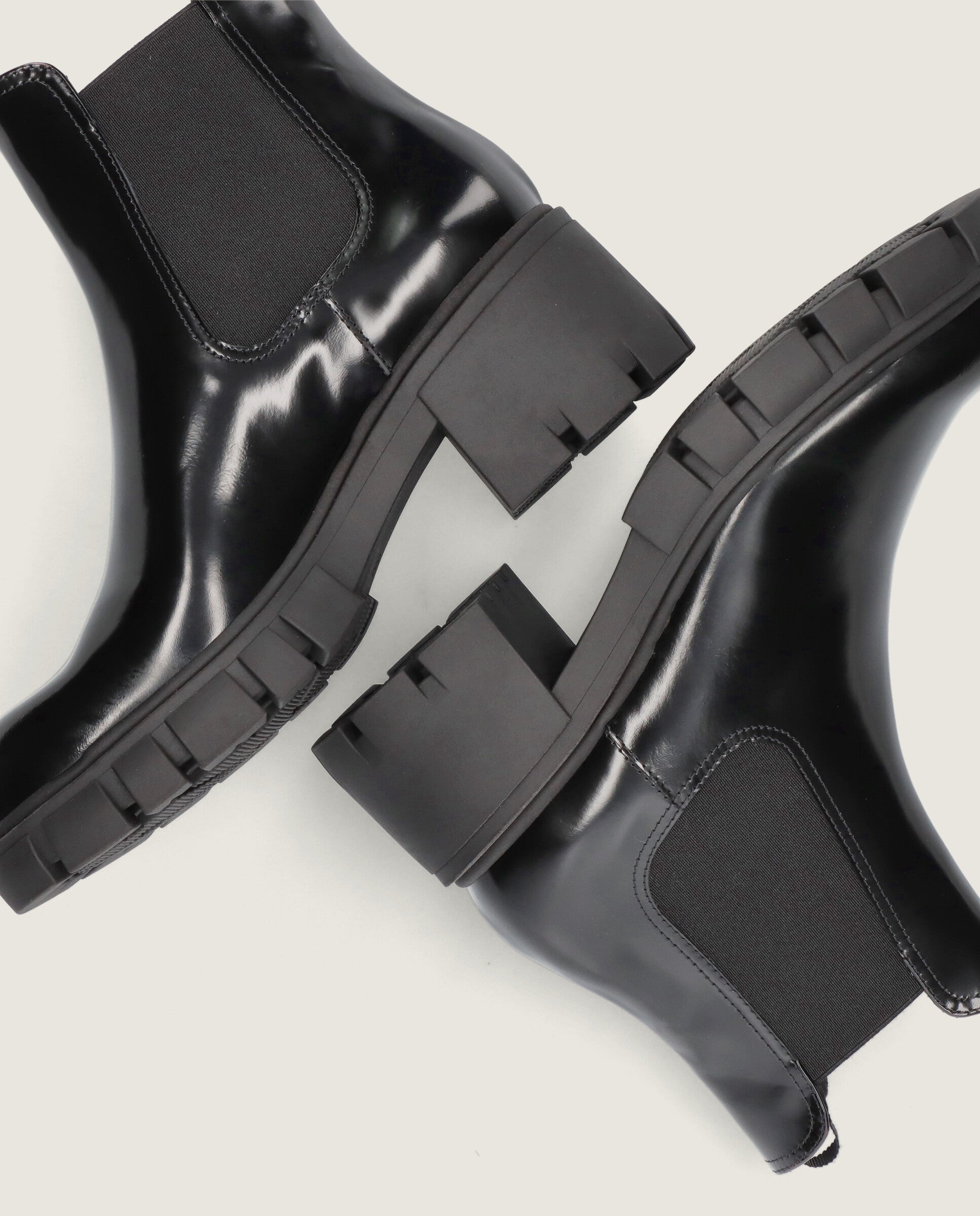 Botines June Negros Piel