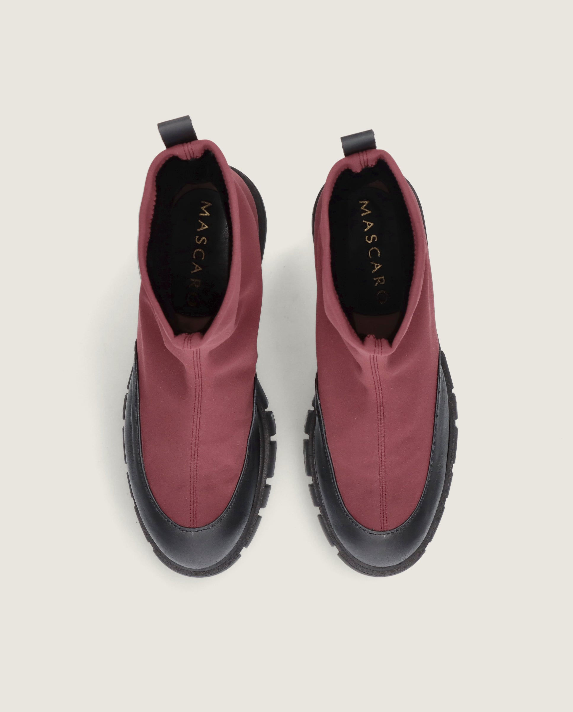 Botines June Rojos Tejidos