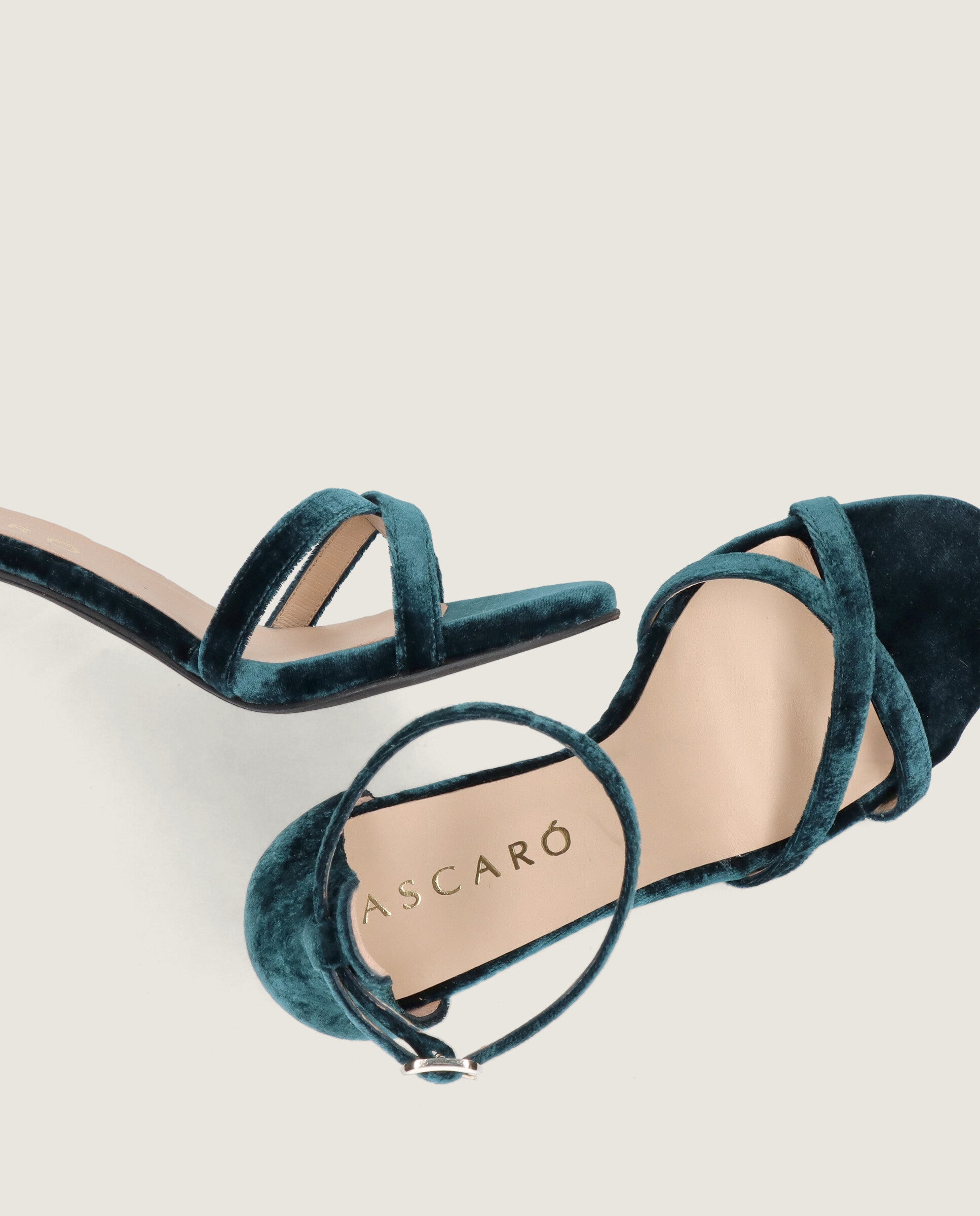 Sandalias Ruth Verdes Tejidos