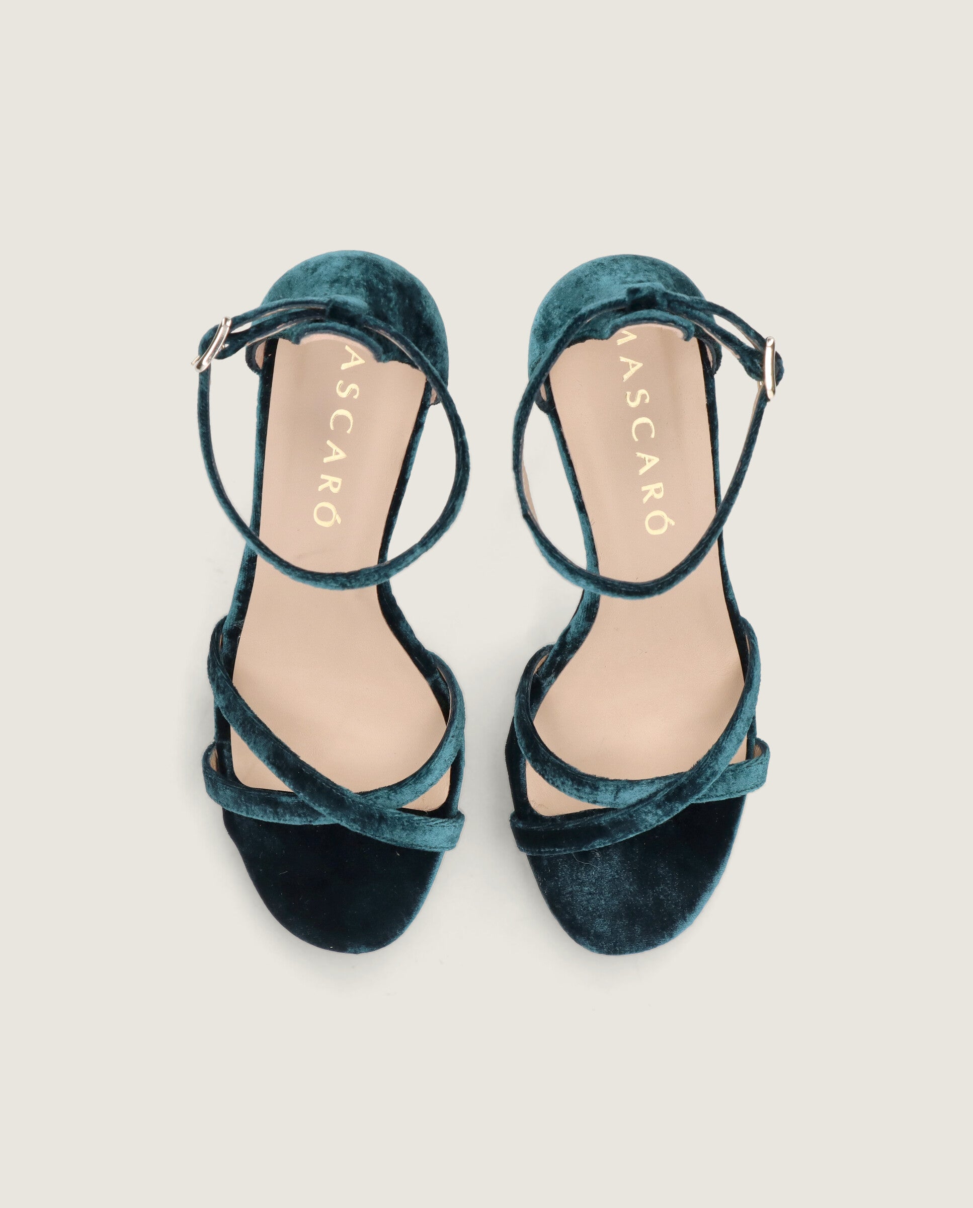 Sandalias Ruth Verdes Tejidos