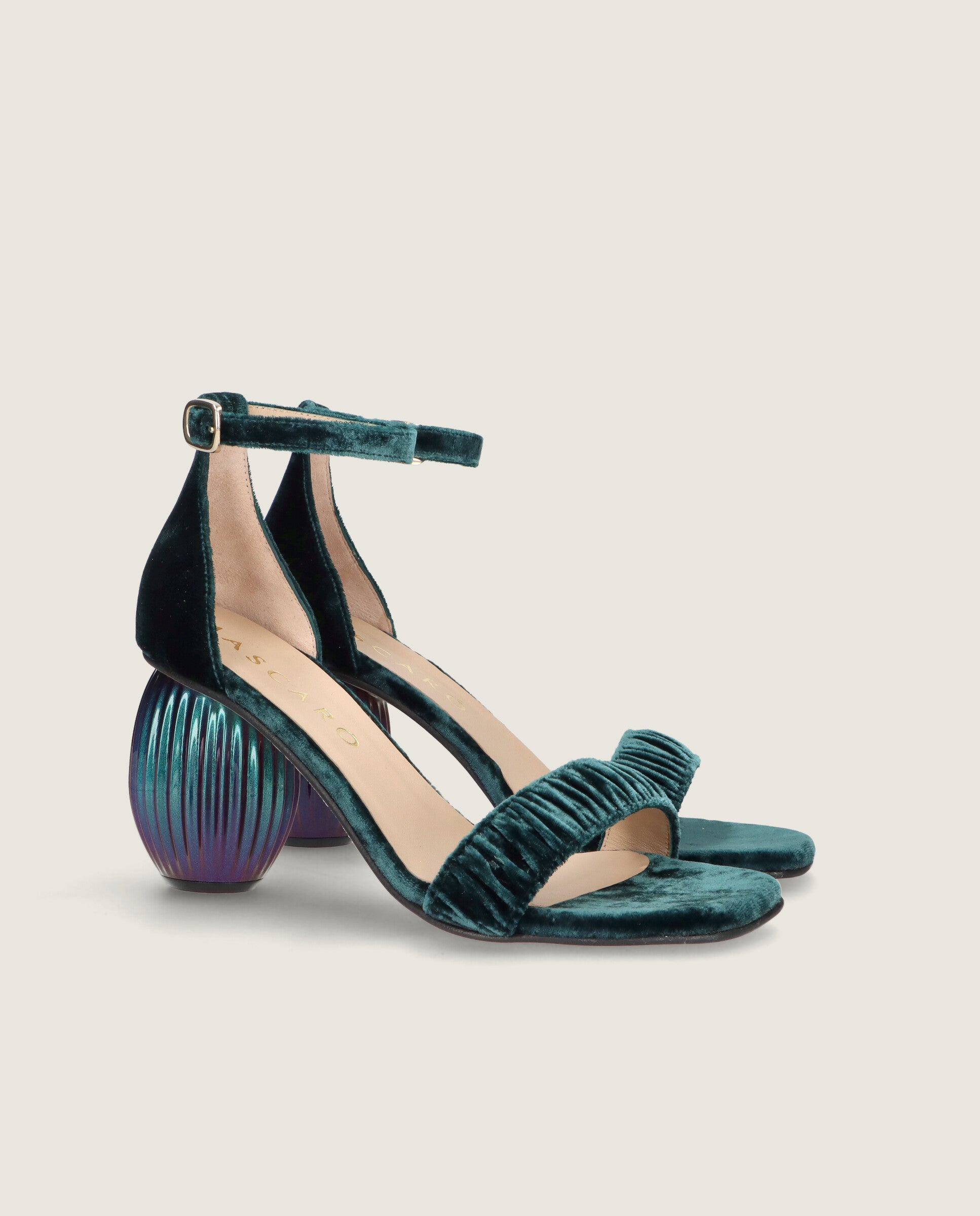 Sandalias Mykonos Verdes Tejidos