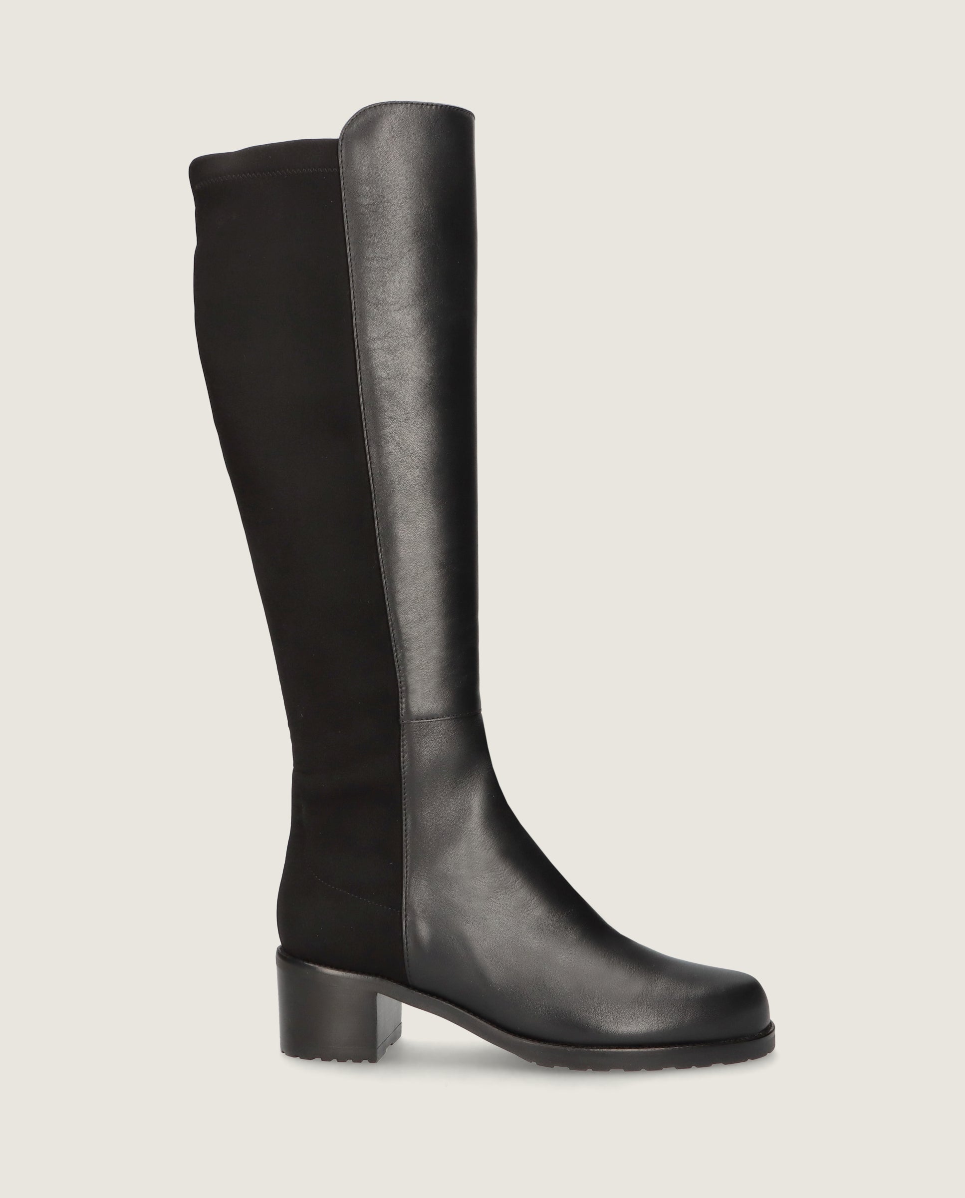 Bottes tissées noires Claudette