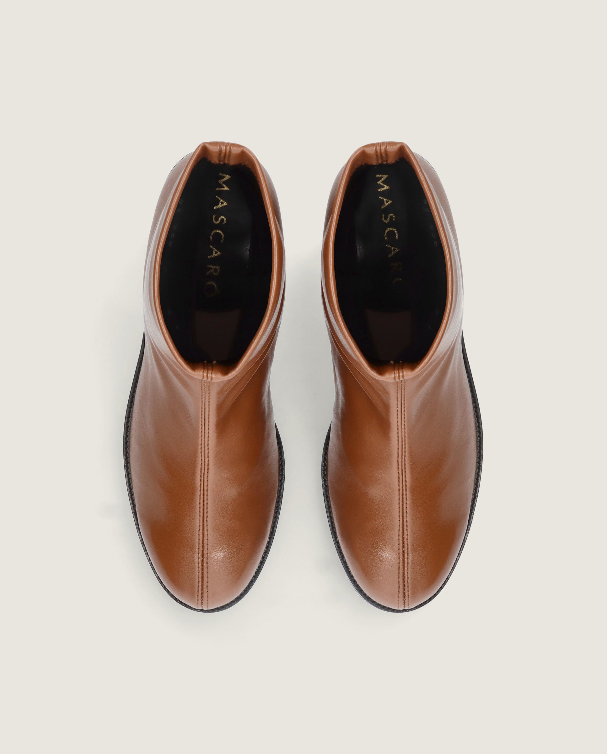 Claudette Brown Woven Ankle Boots