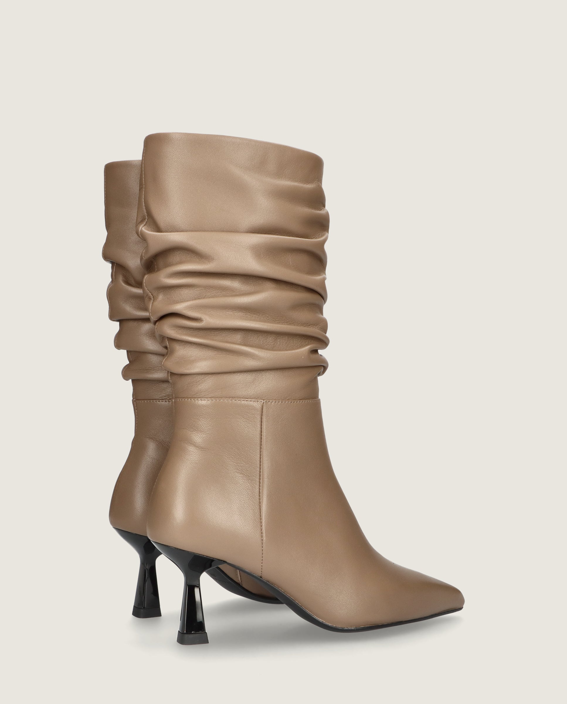 Botas Aretha Beiges Piel