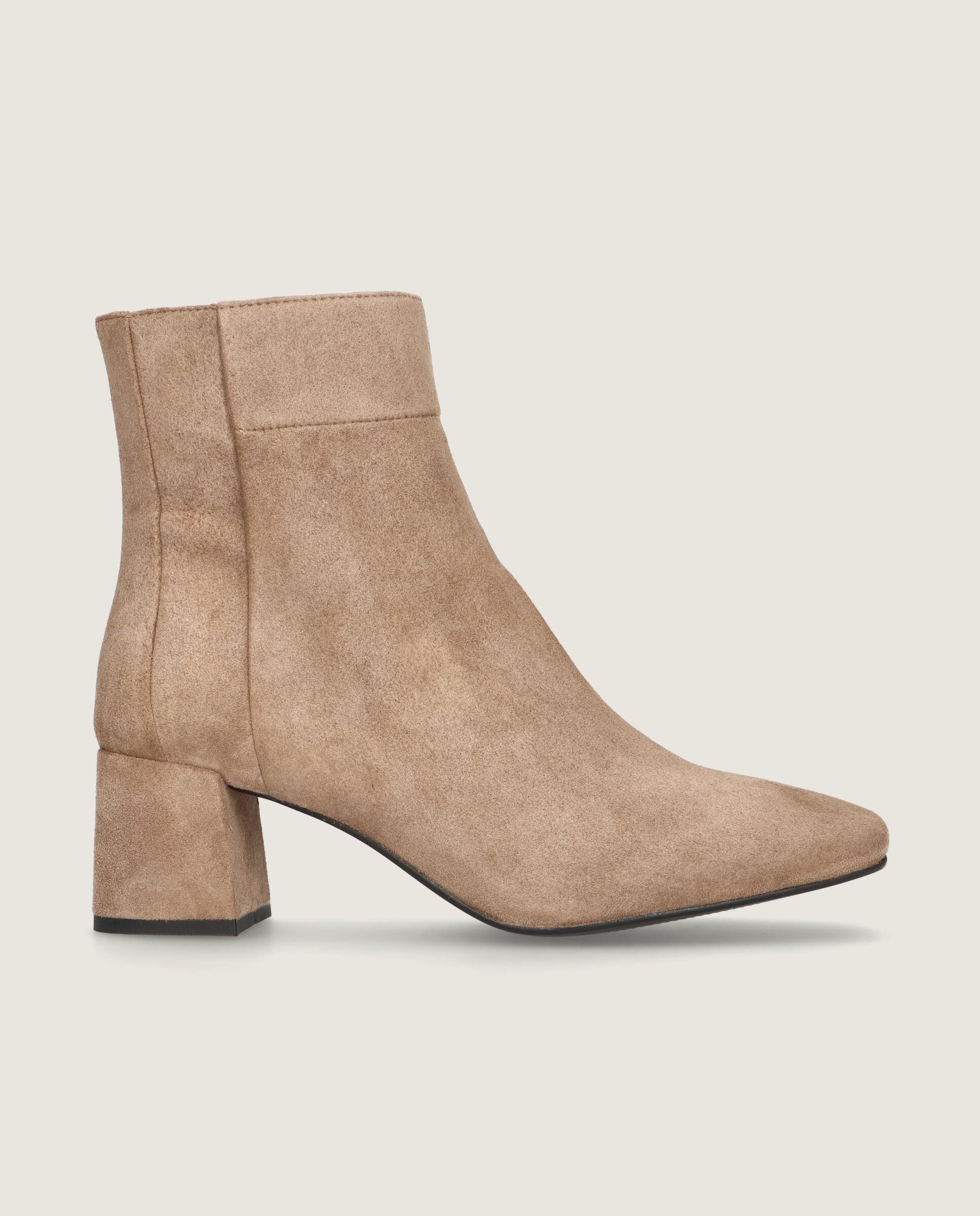 Bottines en daim marron Shirin